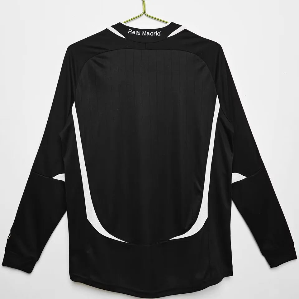 Retro Real Madrid 2006/07 Long Sleeve Away Jersey