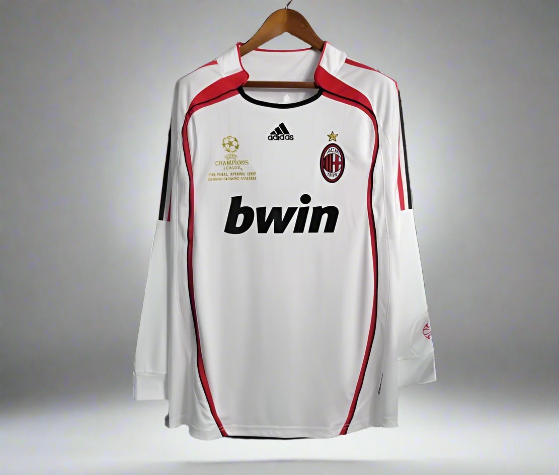 Retro AC Milan 2006/07 Long Sleeve Away Jersey CL Final