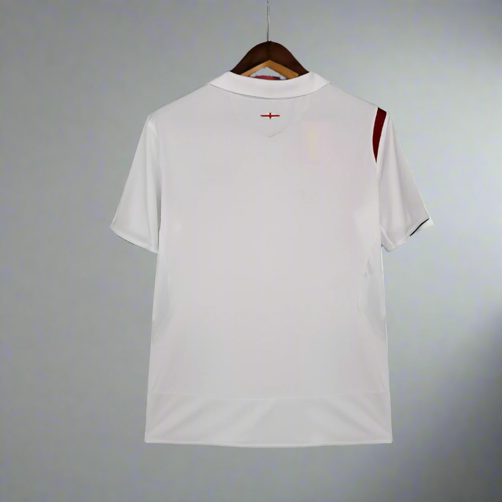 Retro England 06 Home Jersey-excellent