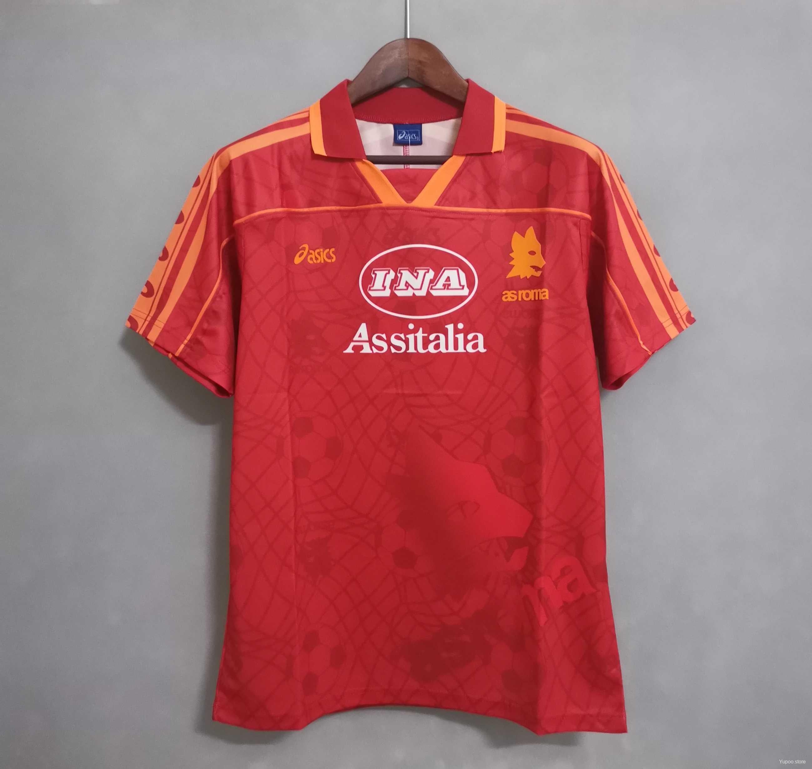 Retro Roma 1995/96 Home Jersey