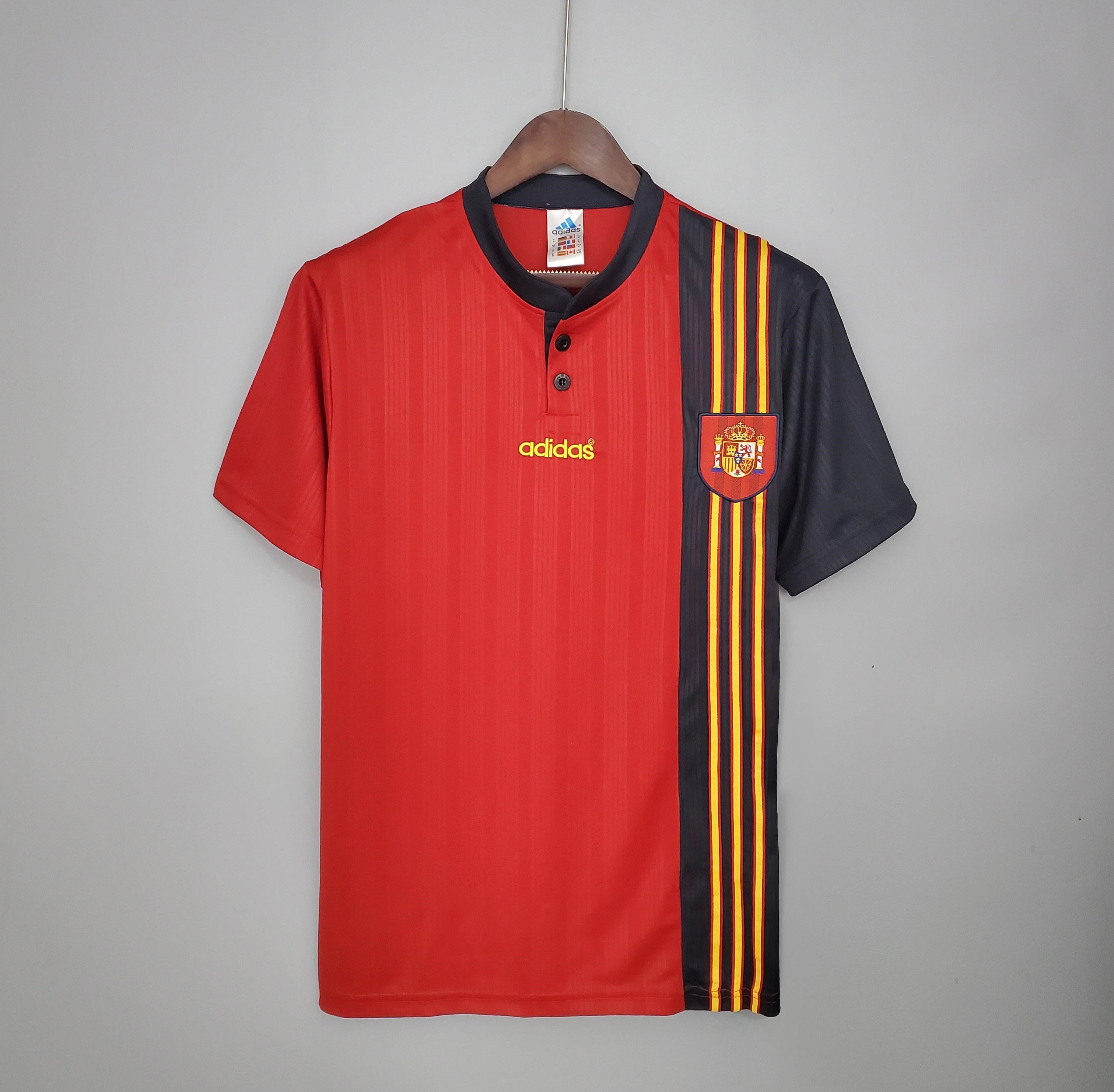 Retro Spain 1996 Home Jersey