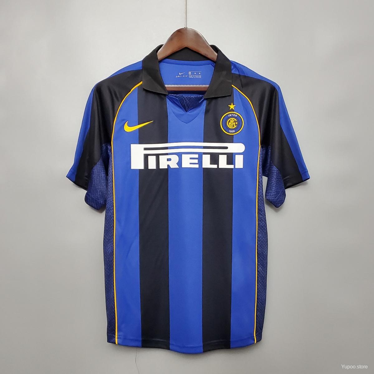 Retro Inter Milan 2001/02 Home Jersey