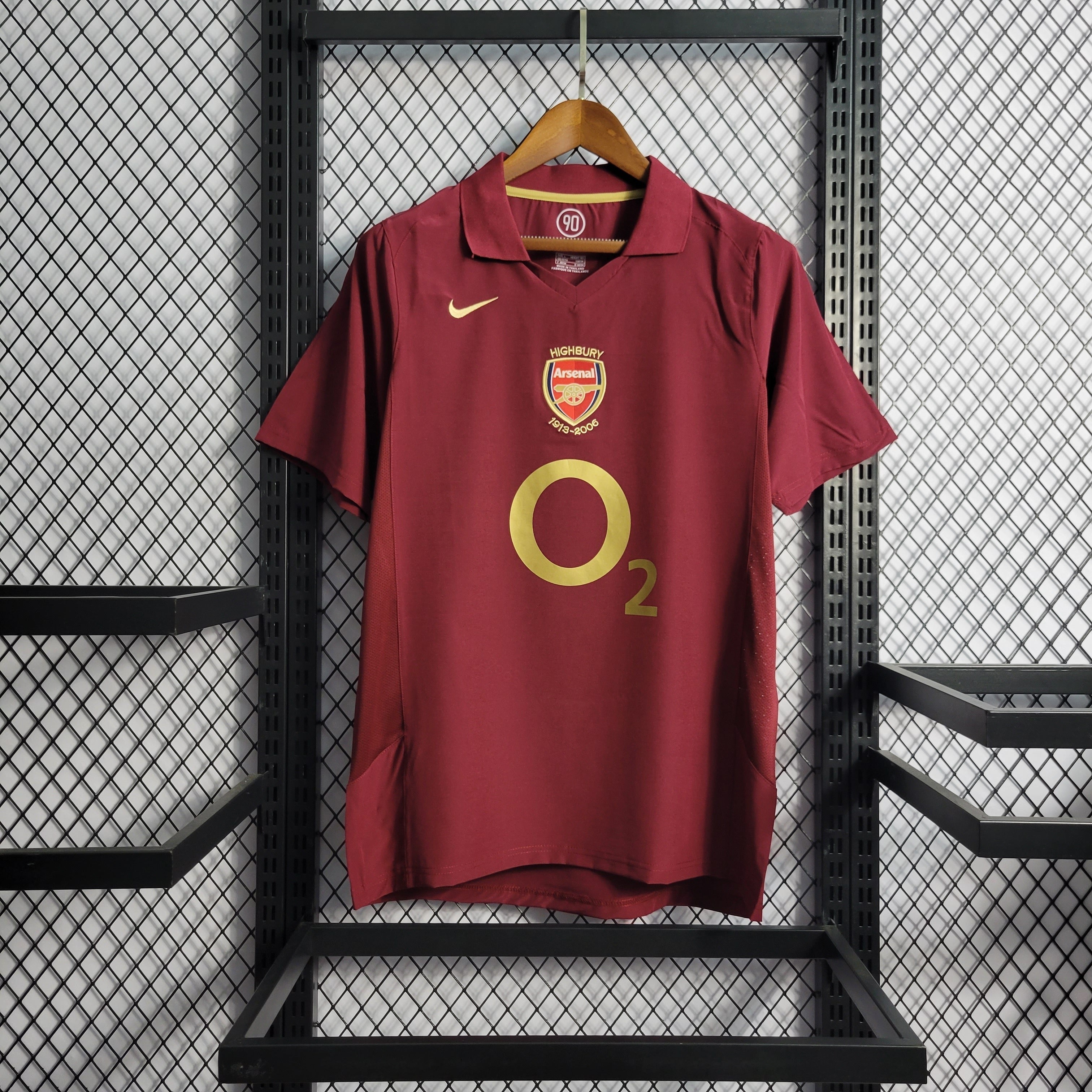 Retro Arsenal 05/06 Home Jersey-very good