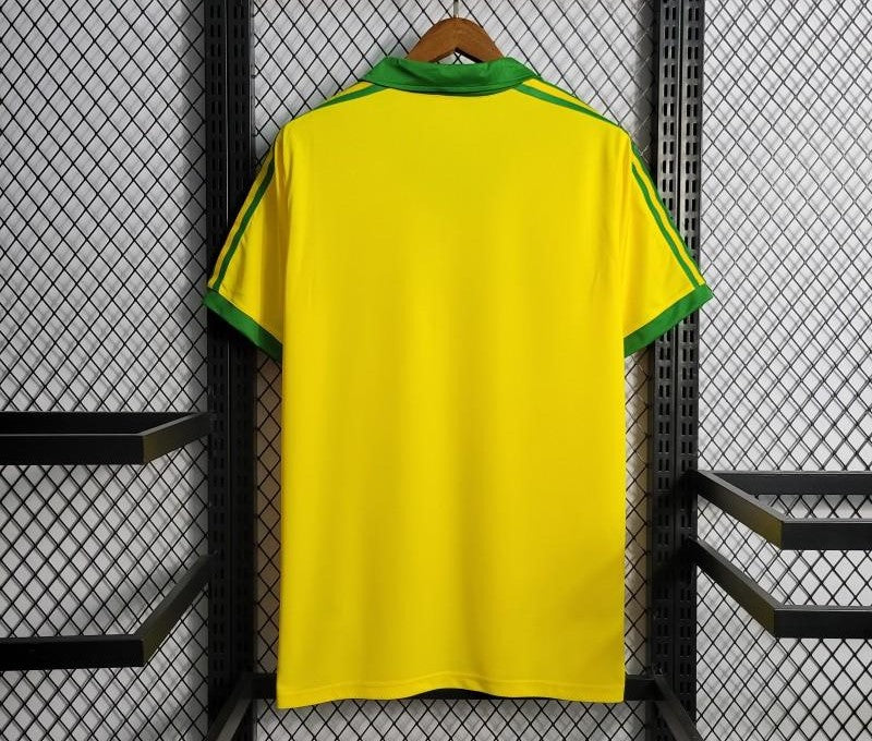 Retro Brazil 1988 Home Jersey