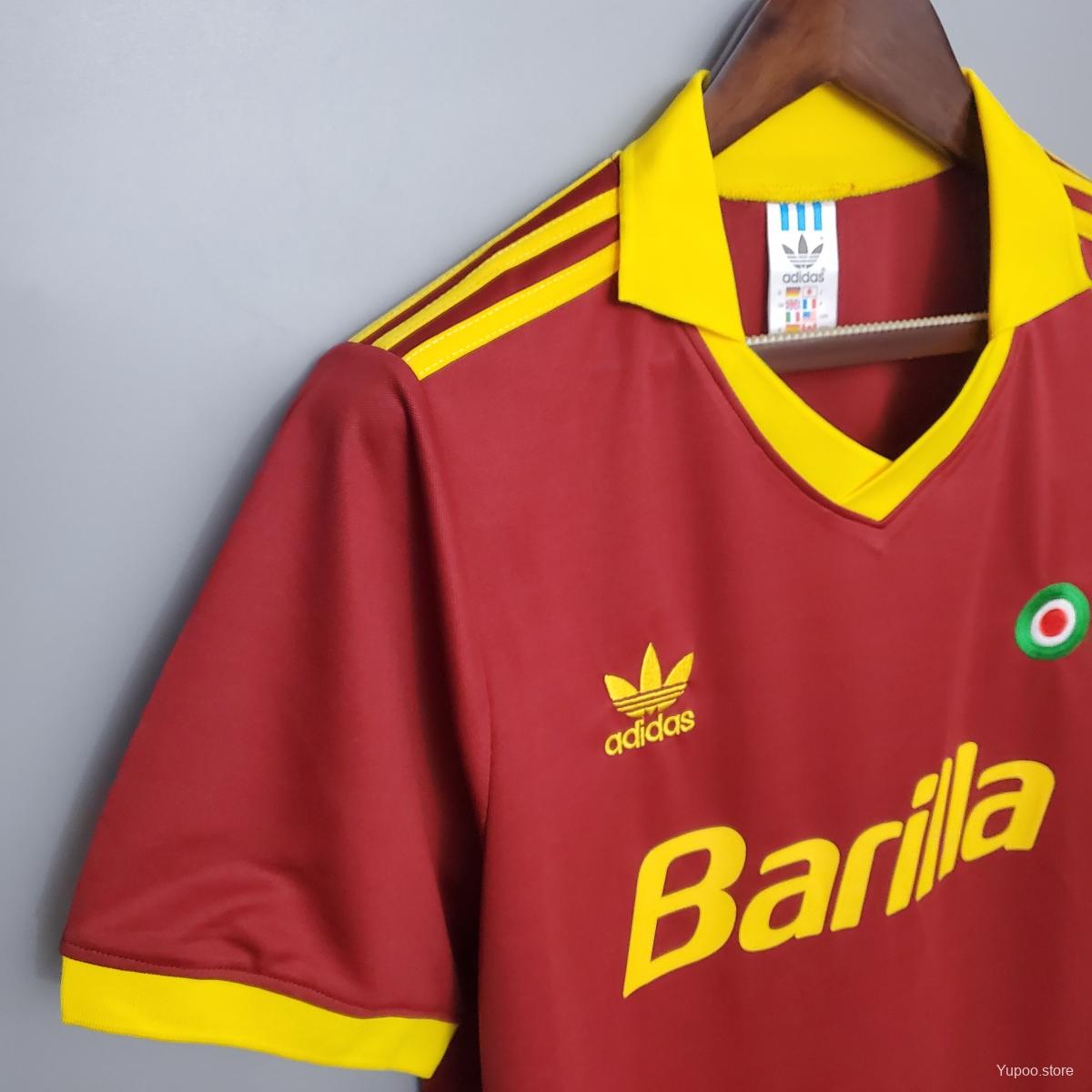 Retro Roma 1991/92 Home Jersey