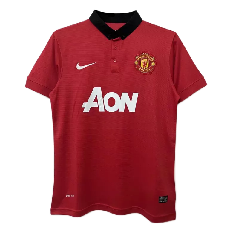 Retro Manchester United Home Jersey 2013/14-excellent