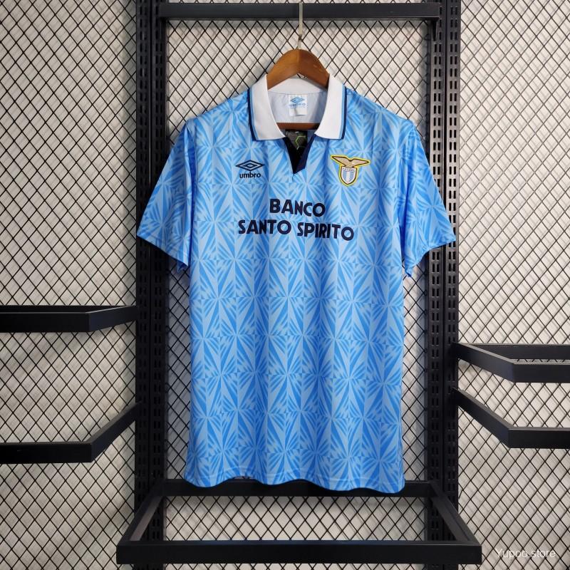 Retro Lazio 1991 Home Jersey