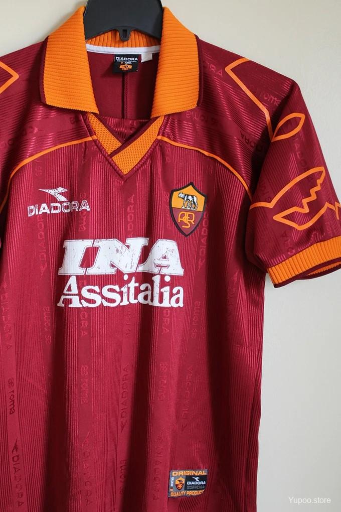 Retro Roma 1999/00 Home Jersey