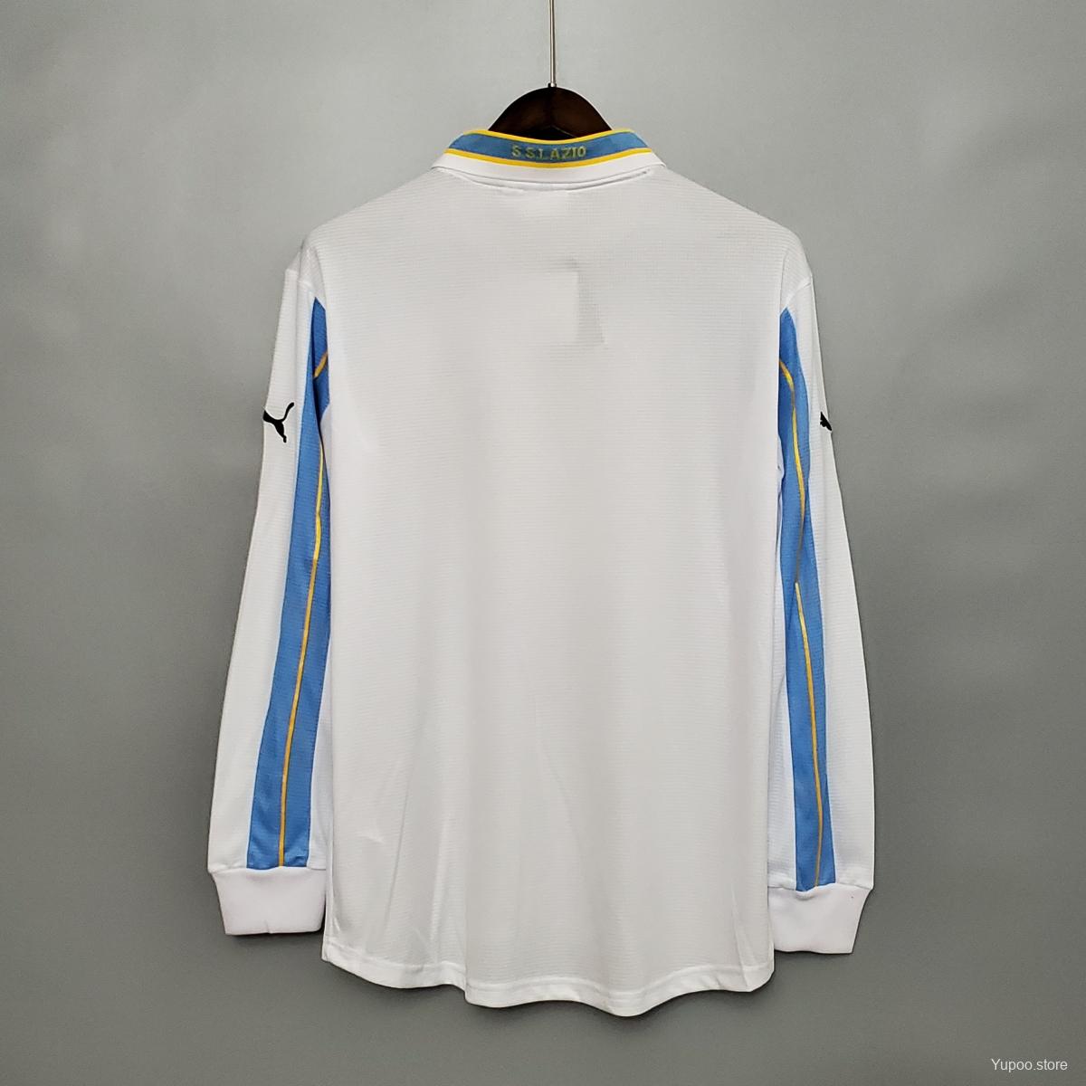 Retro Lazio 1998/00 Long Sleeve Away Jersey