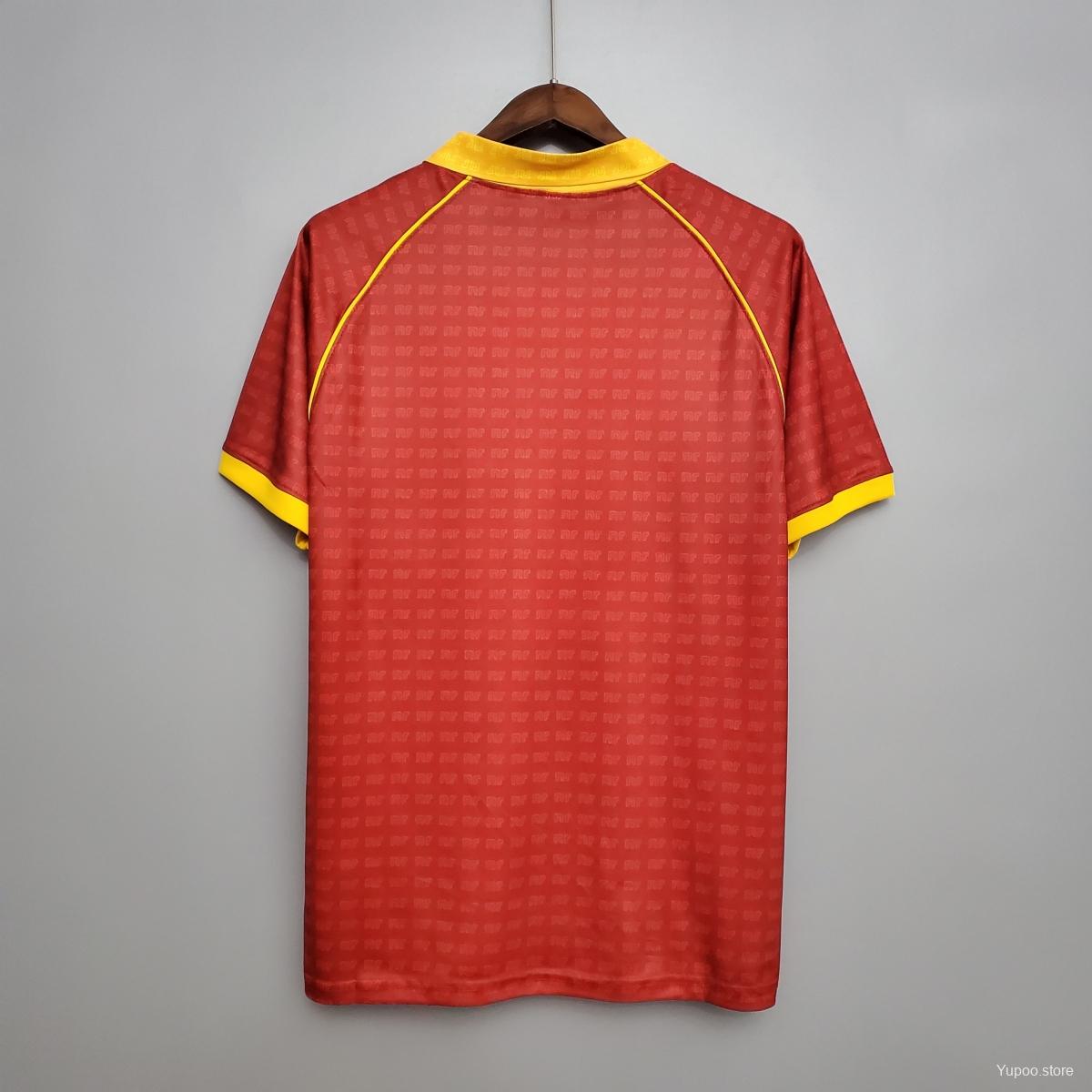 Retro Roma 1990/91 Home Jersey