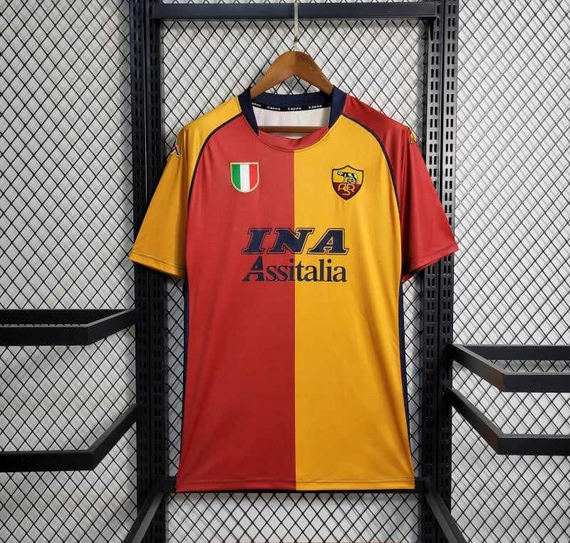 Retro Roma 2001/02 Home Jersey