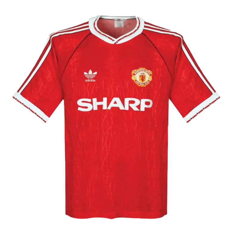 Retro Manchester United Home Jersey 1990/92-good