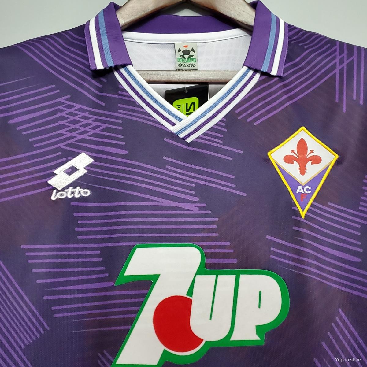 Retro Fiorentina 1992/93 Home Jersey