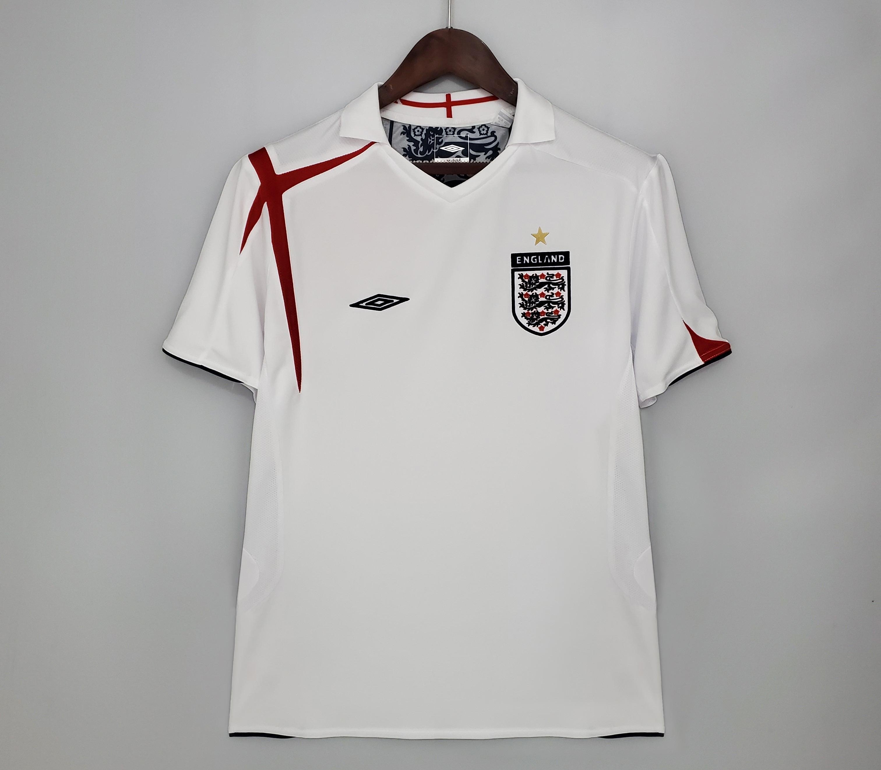 Retro England 2006 Home Jersey-mint