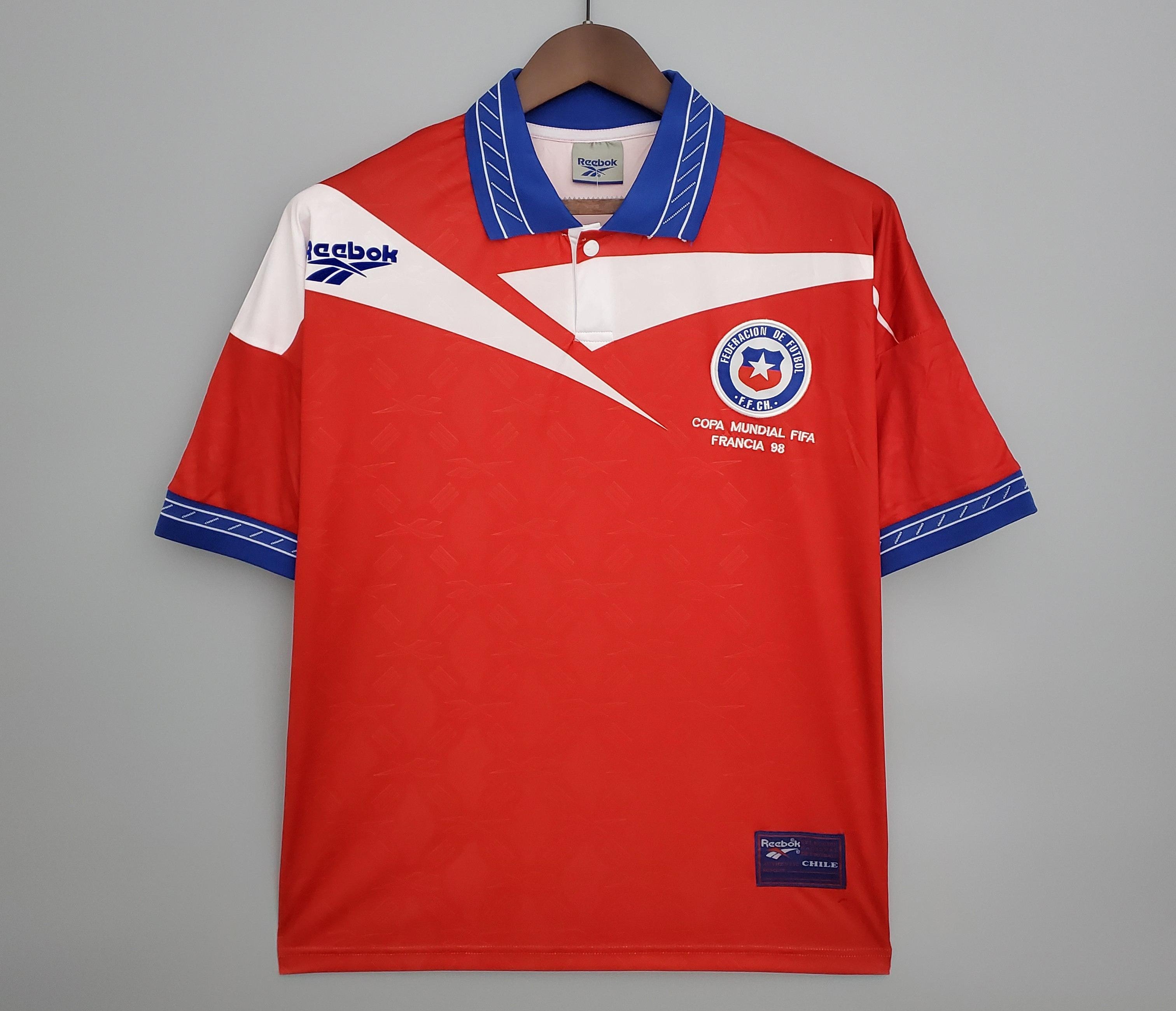 Retro Chile 1998 Home Jersey