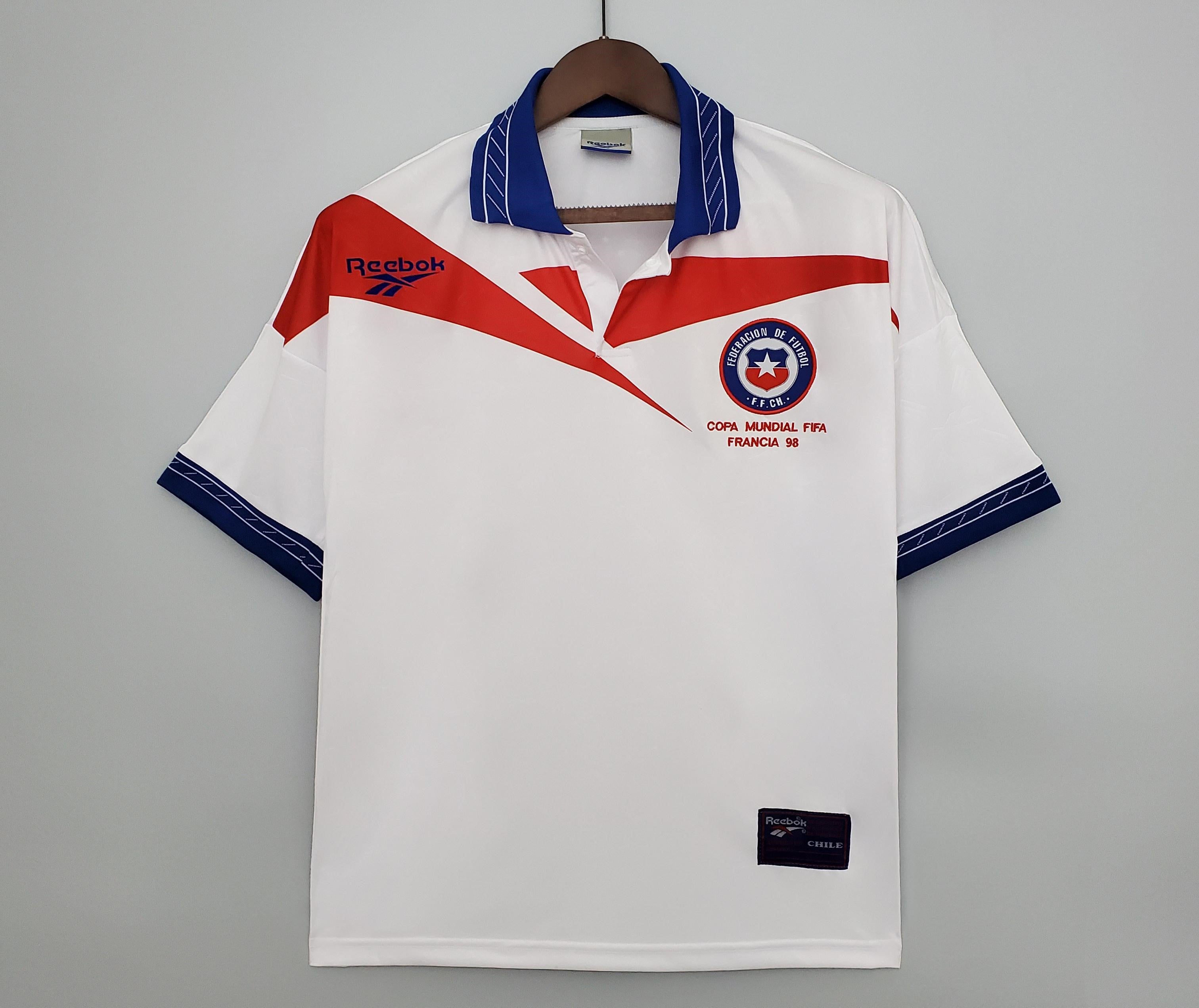 Retro Chile 1998 Away Jersey