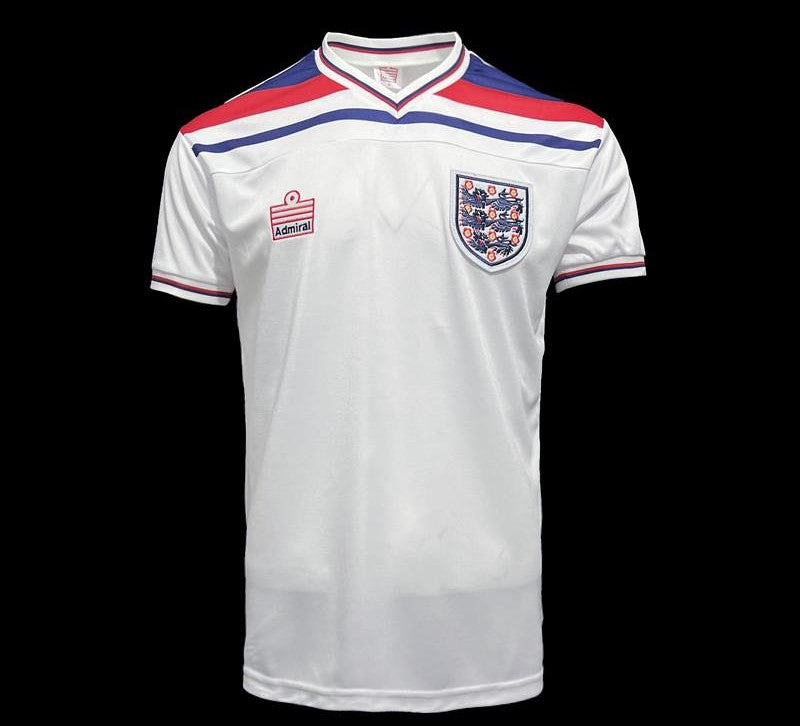 Retro England 1982 Home Jersey-very good