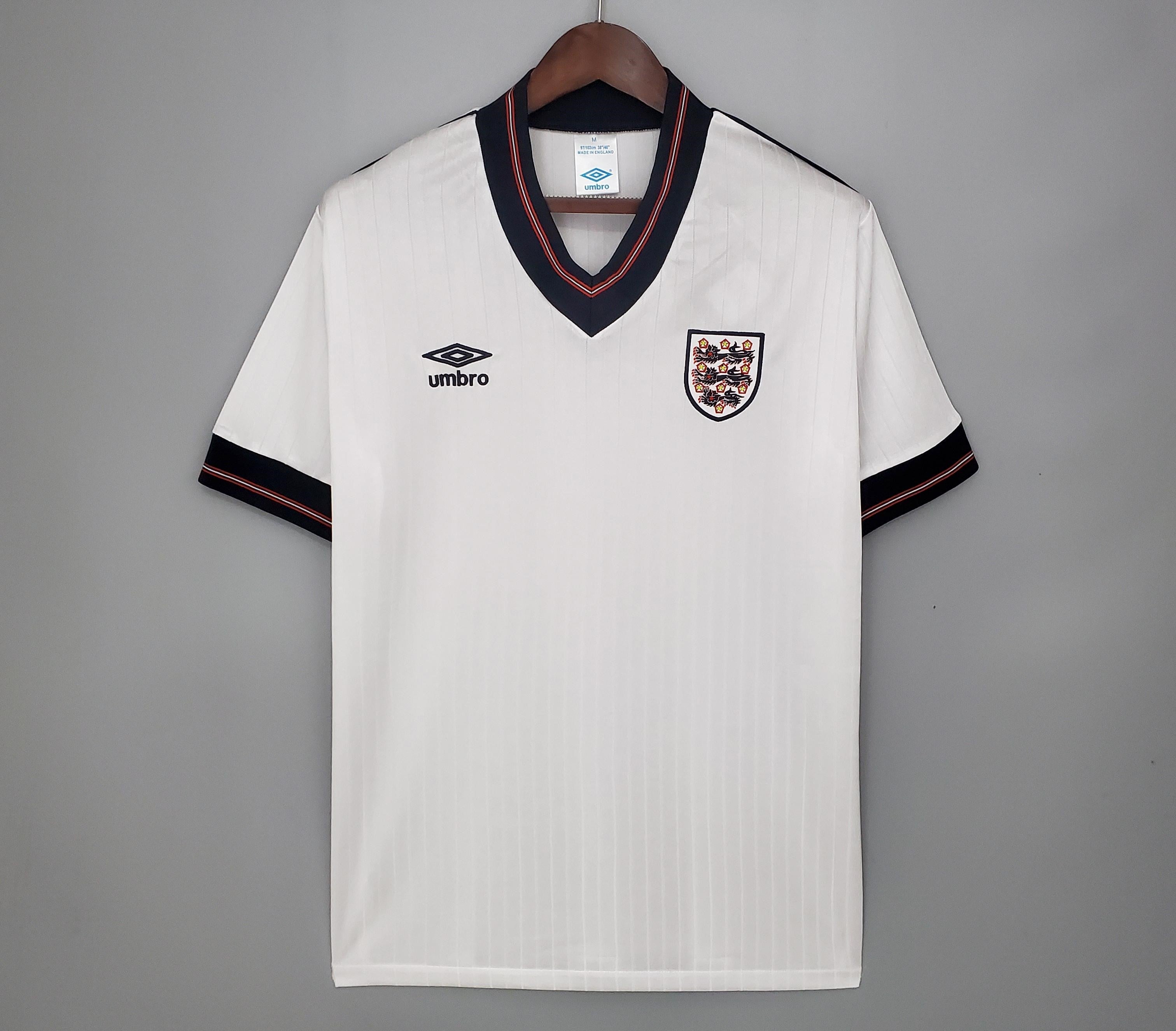 Retro England 1984/87 Home Jersey-mint