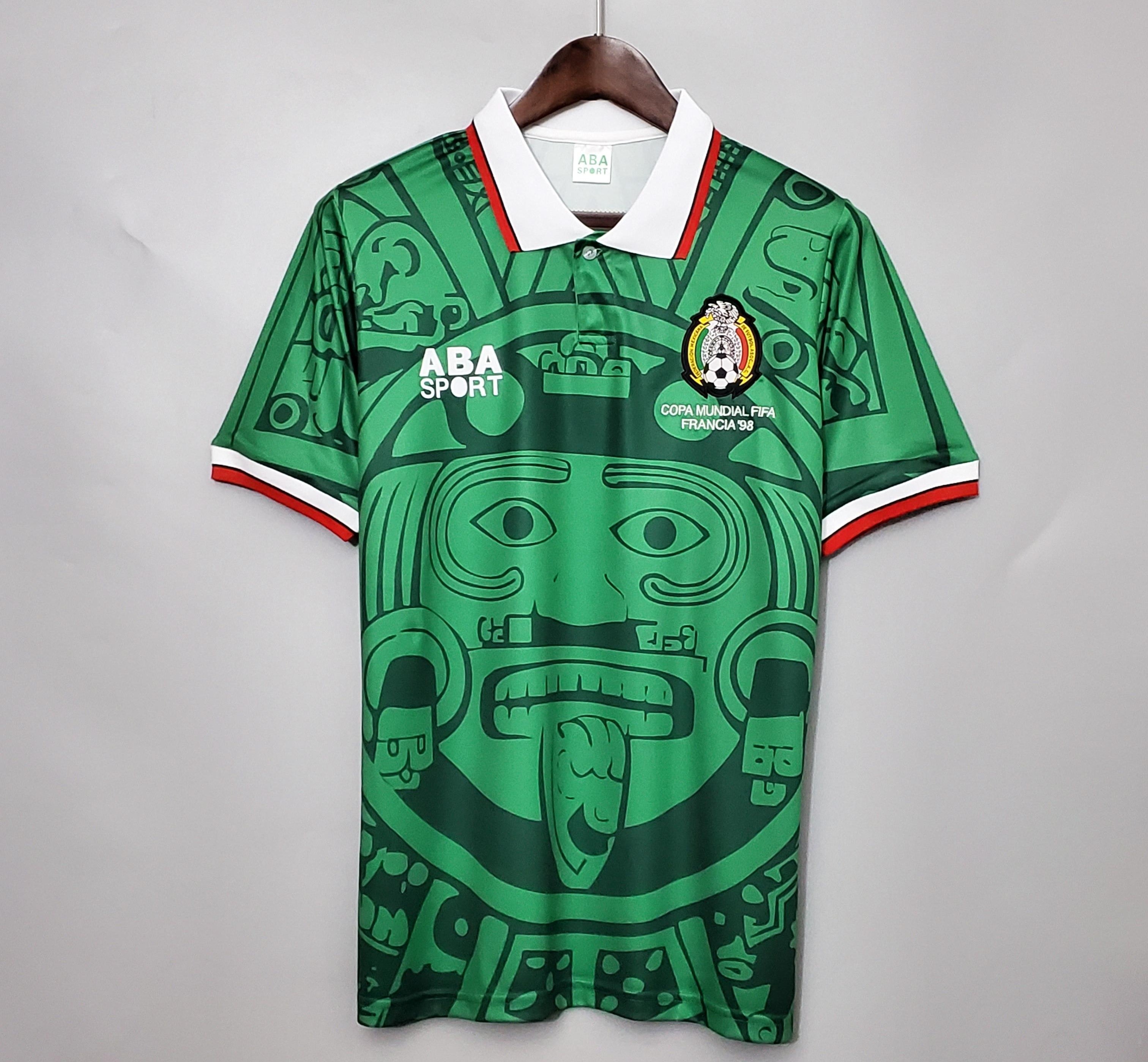 Retro Mexico 1998 Home Jersey