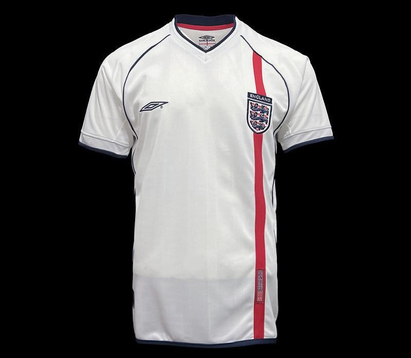 Retro England 2002 Home Jersey-good