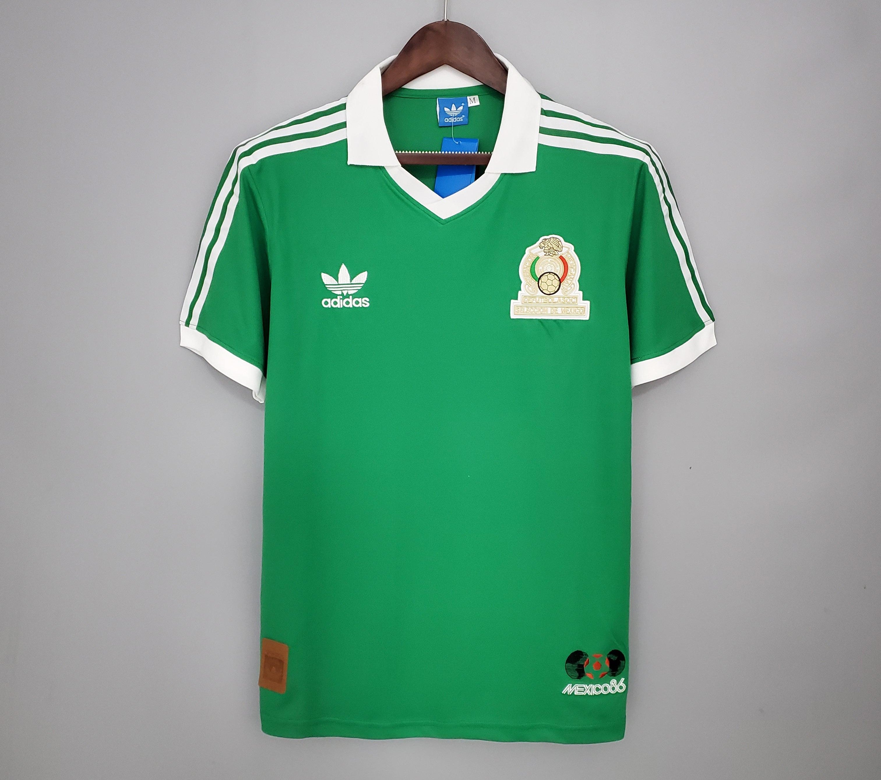 Retro Mexico 1986 Home Jersey