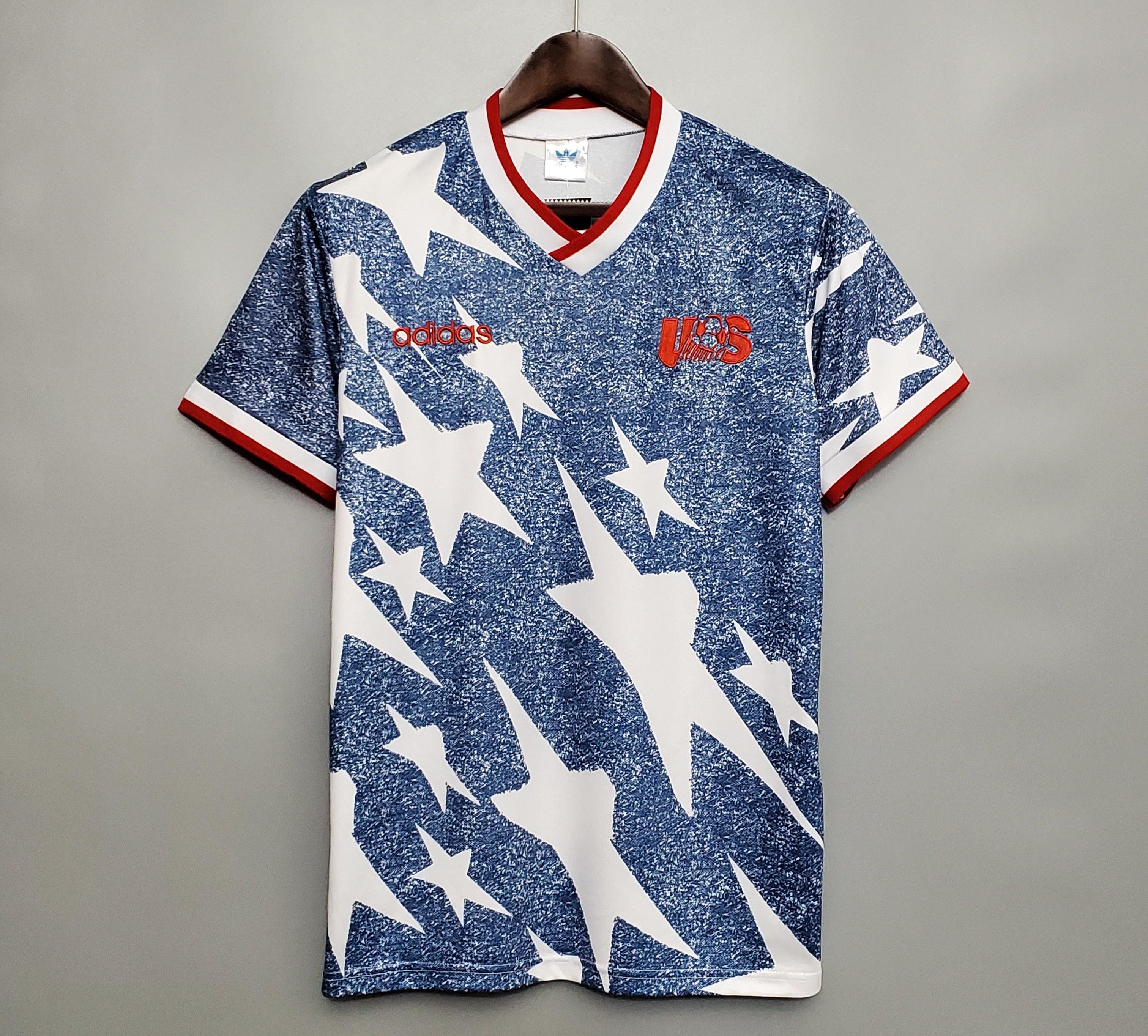 Retro USA 1994 Away Jersey-very good