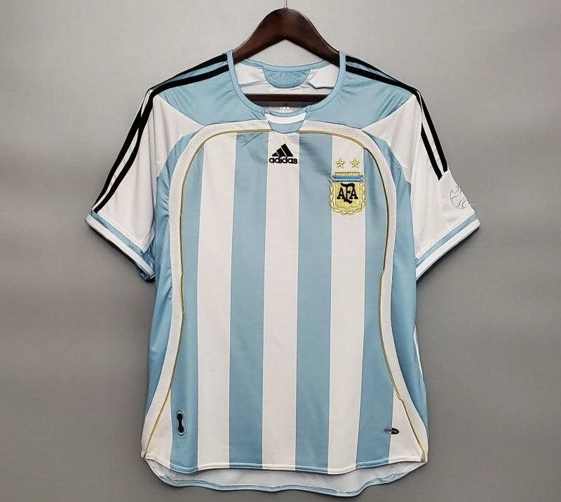 Retro Argentina 2006 Home Jersey