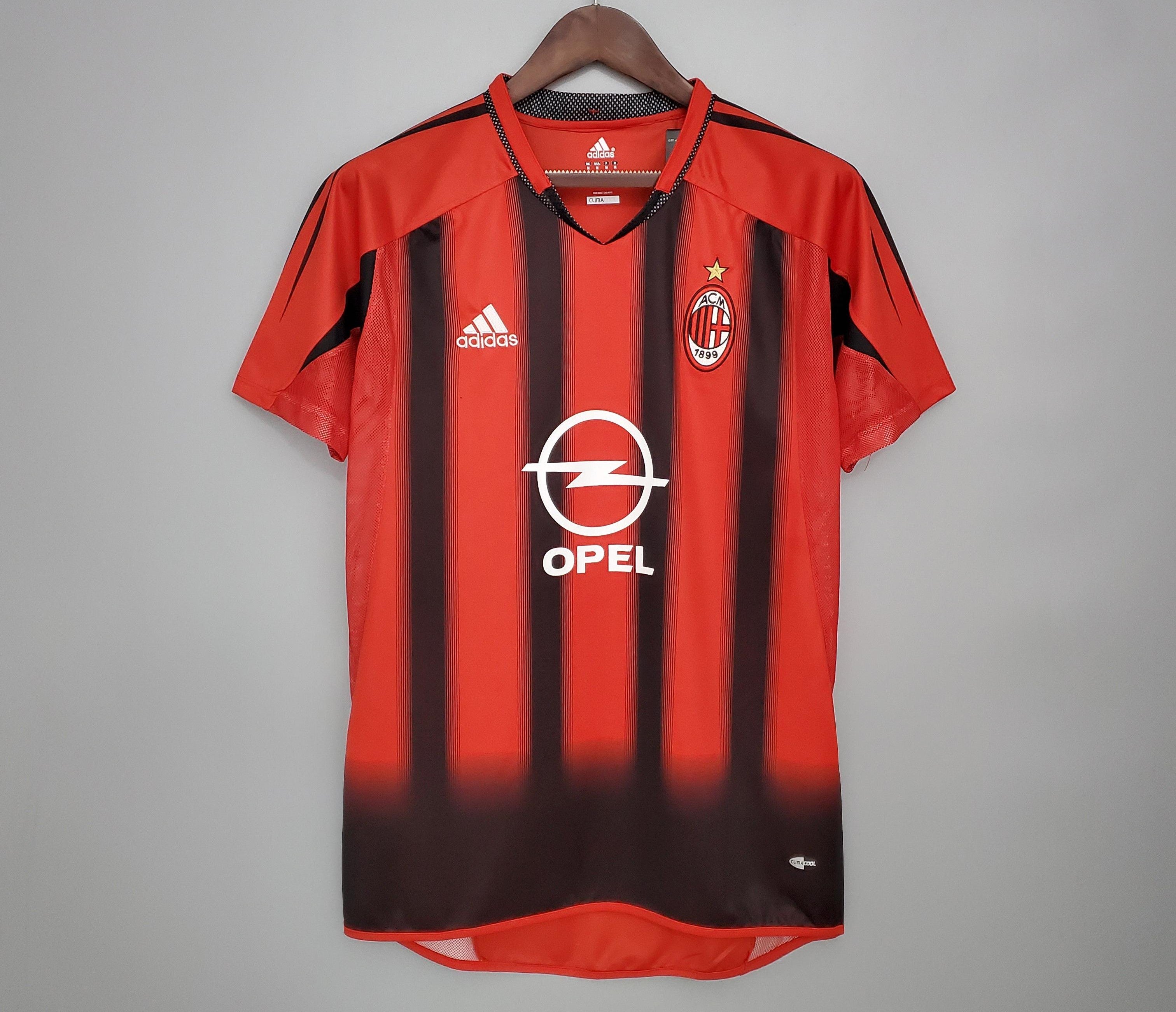 Retro AC Milan 2004/05 Home Jersey