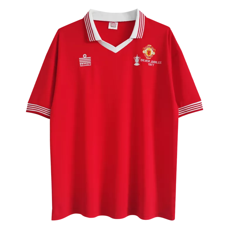 Retro Manchester United Home Jersey 1977-very good