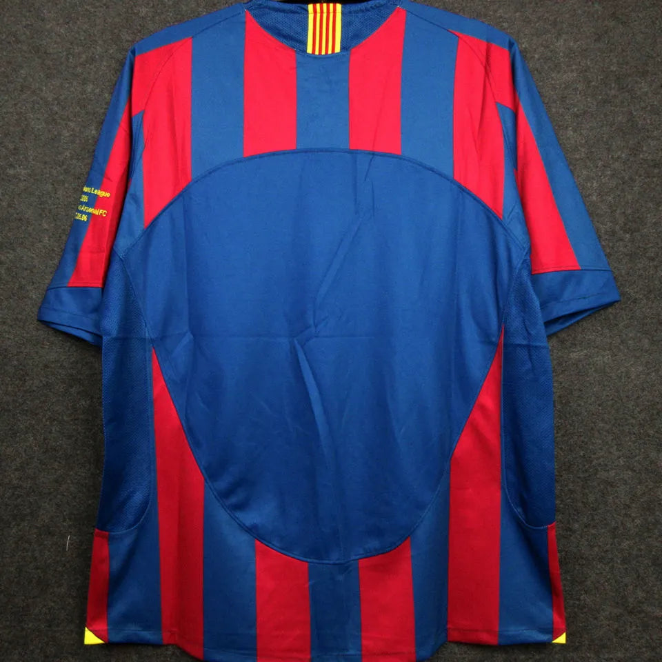 Retro Barcelona 2005/06 Home Jersey CL Final