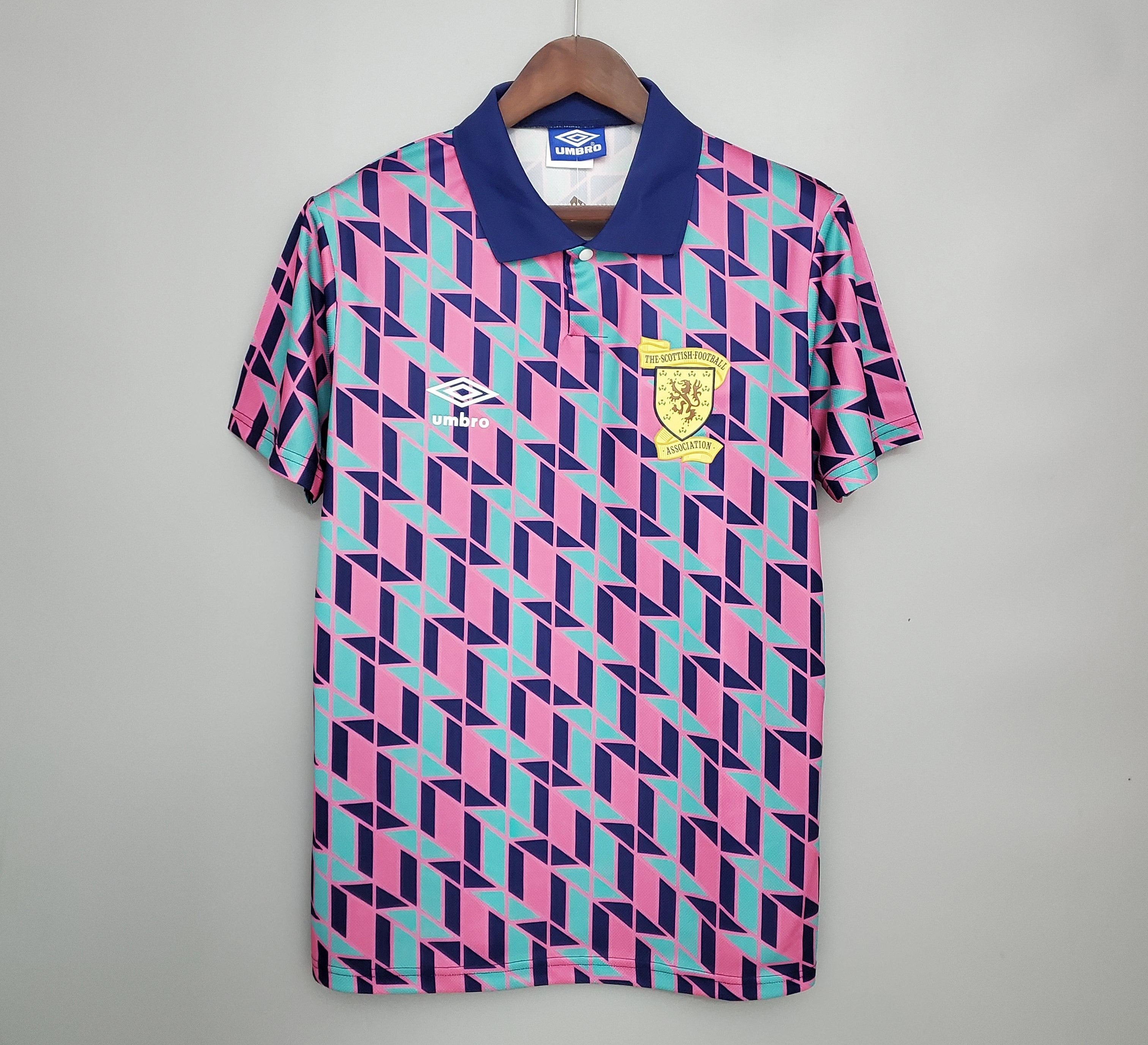 Retro Scotland 1988/89 Away Jersey-excellent