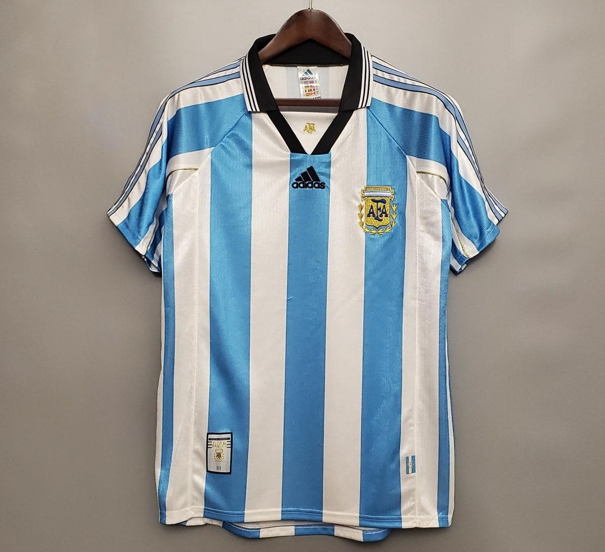 Retro Argentina 1998 Home Jersey