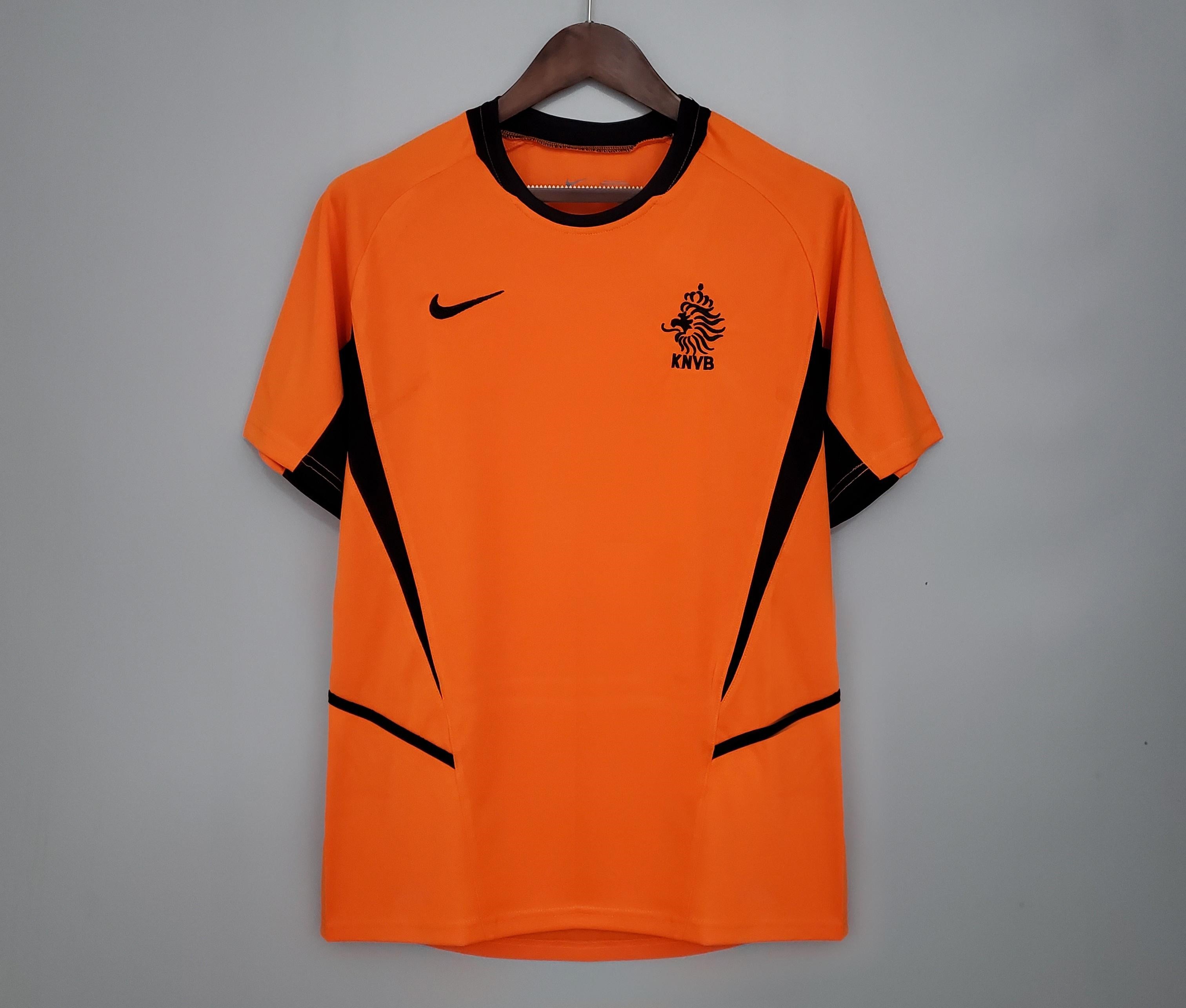 Retro Netherlands 2002 Home Jersey