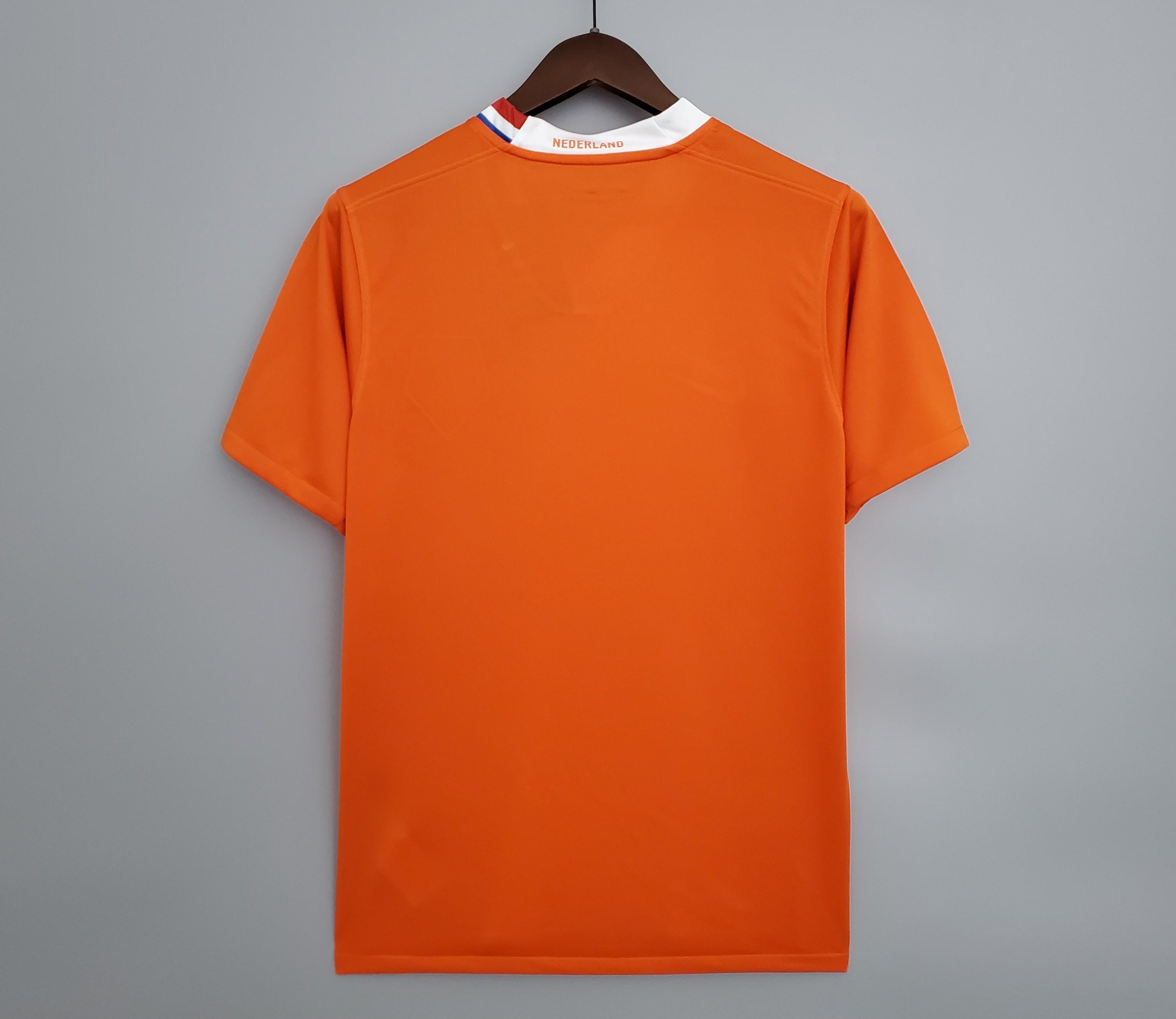 Retro Netherlands 2008 Home Jersey