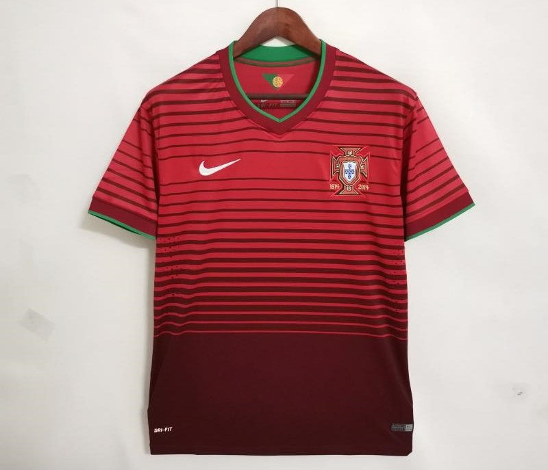 Retro Portugal 2014 Home Jersey