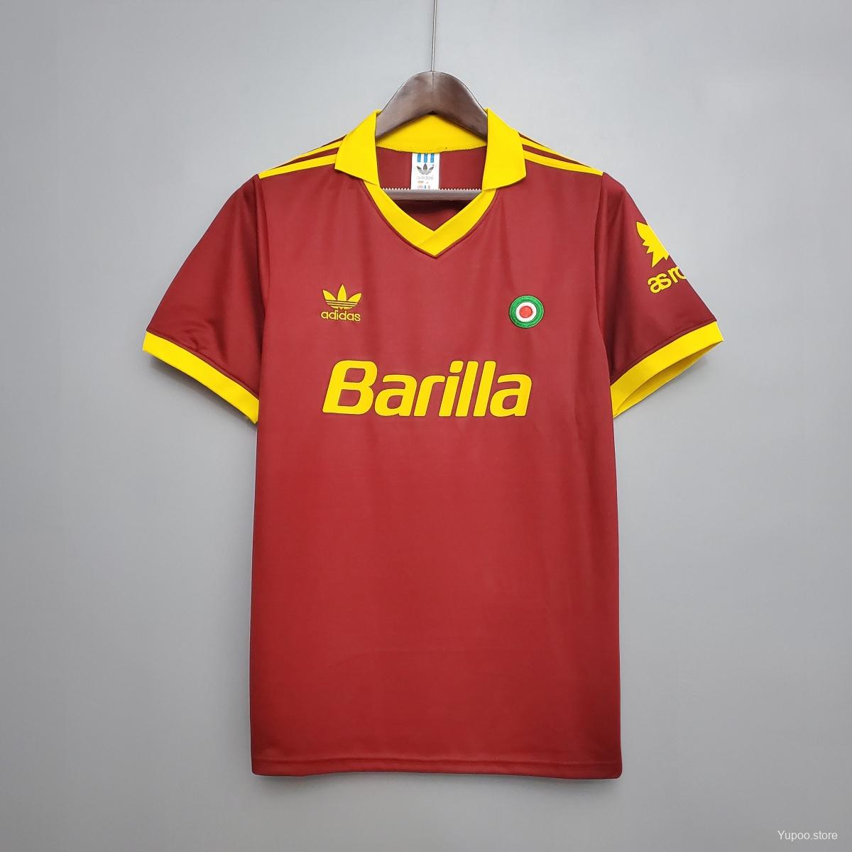 Retro Roma 1991/92 Home Jersey