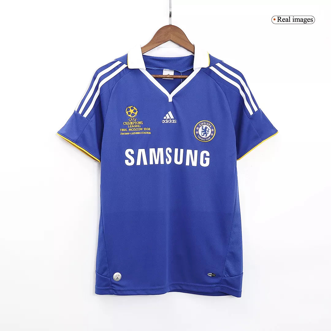 Retro Chelsea 2008 UCL Final Home Jersey-good