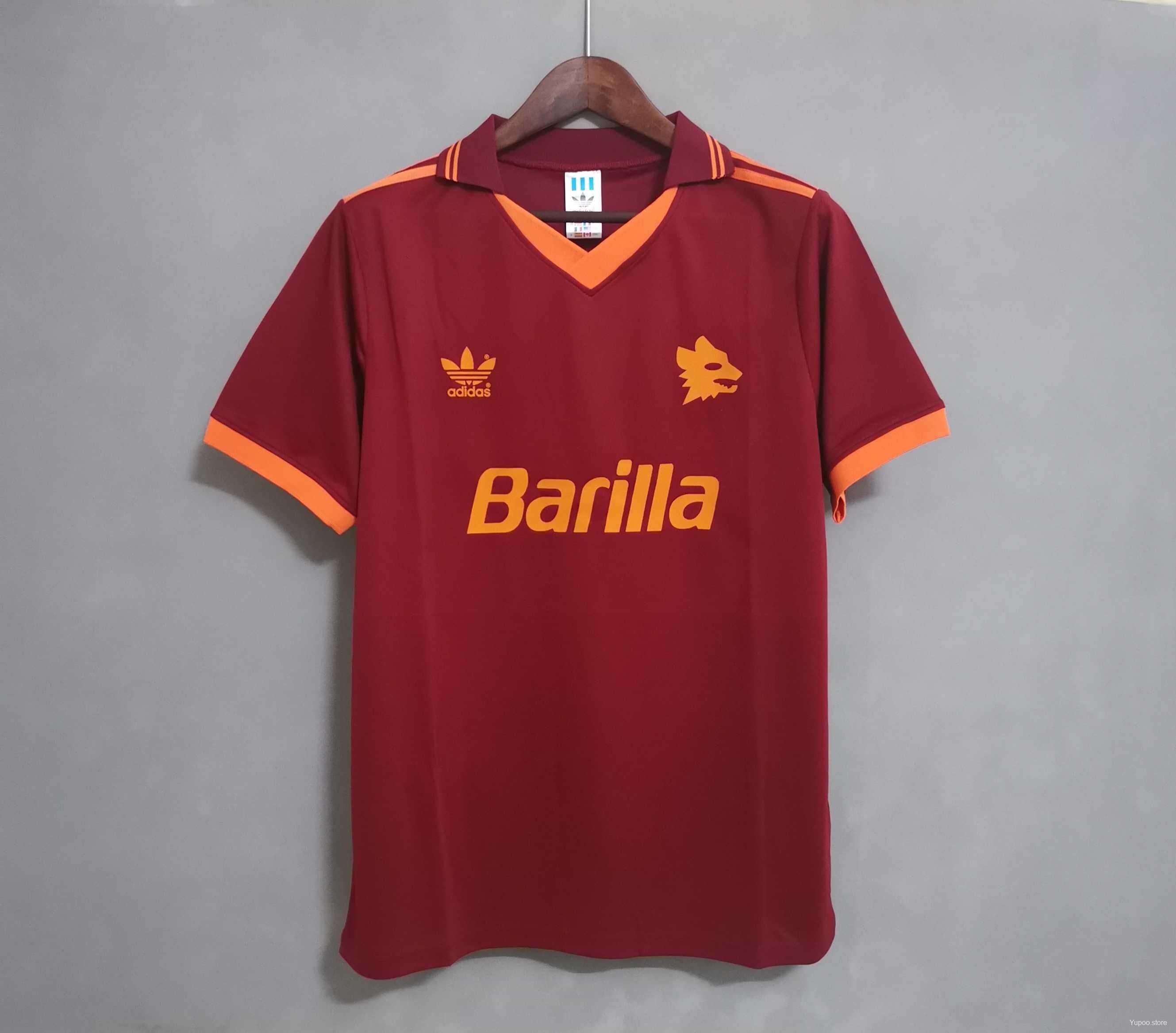 Retro Roma 1992/94 Home Jersey