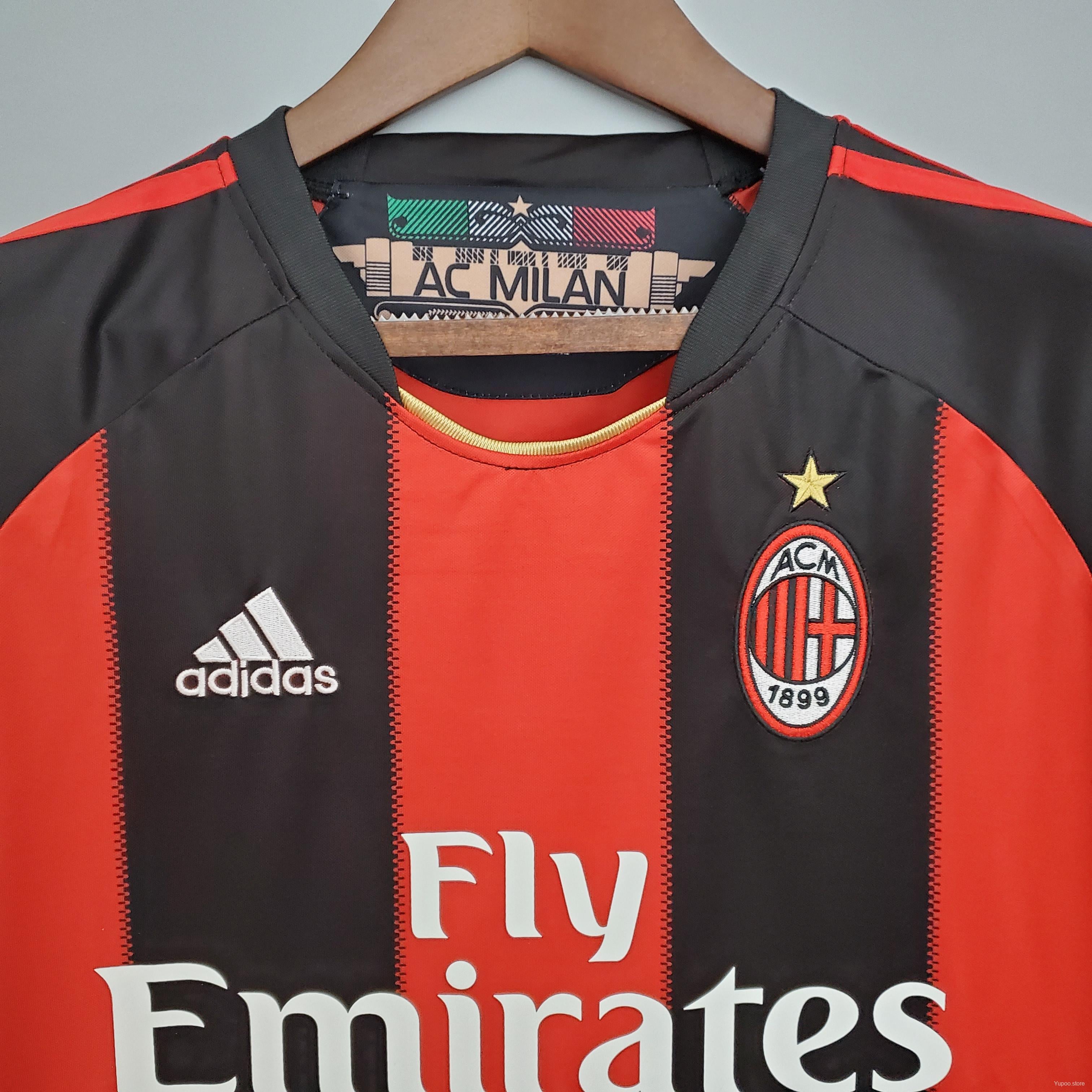 Retro AC Milan 2010/11 Home Jersey