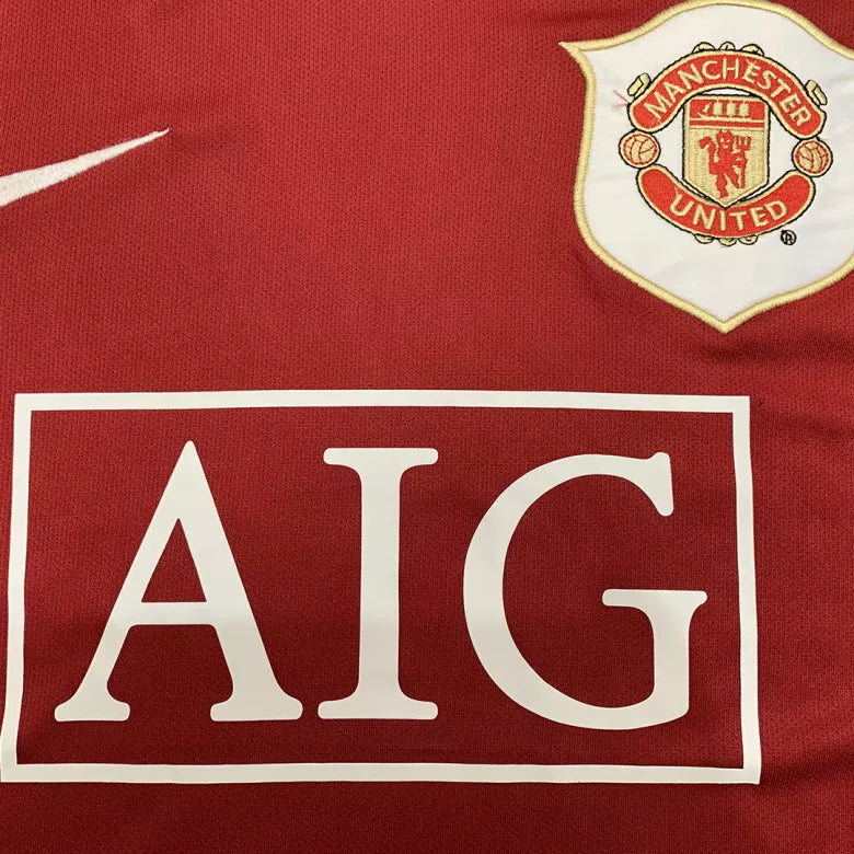 Retro Manchester United Home Jersey 2006/07-mint