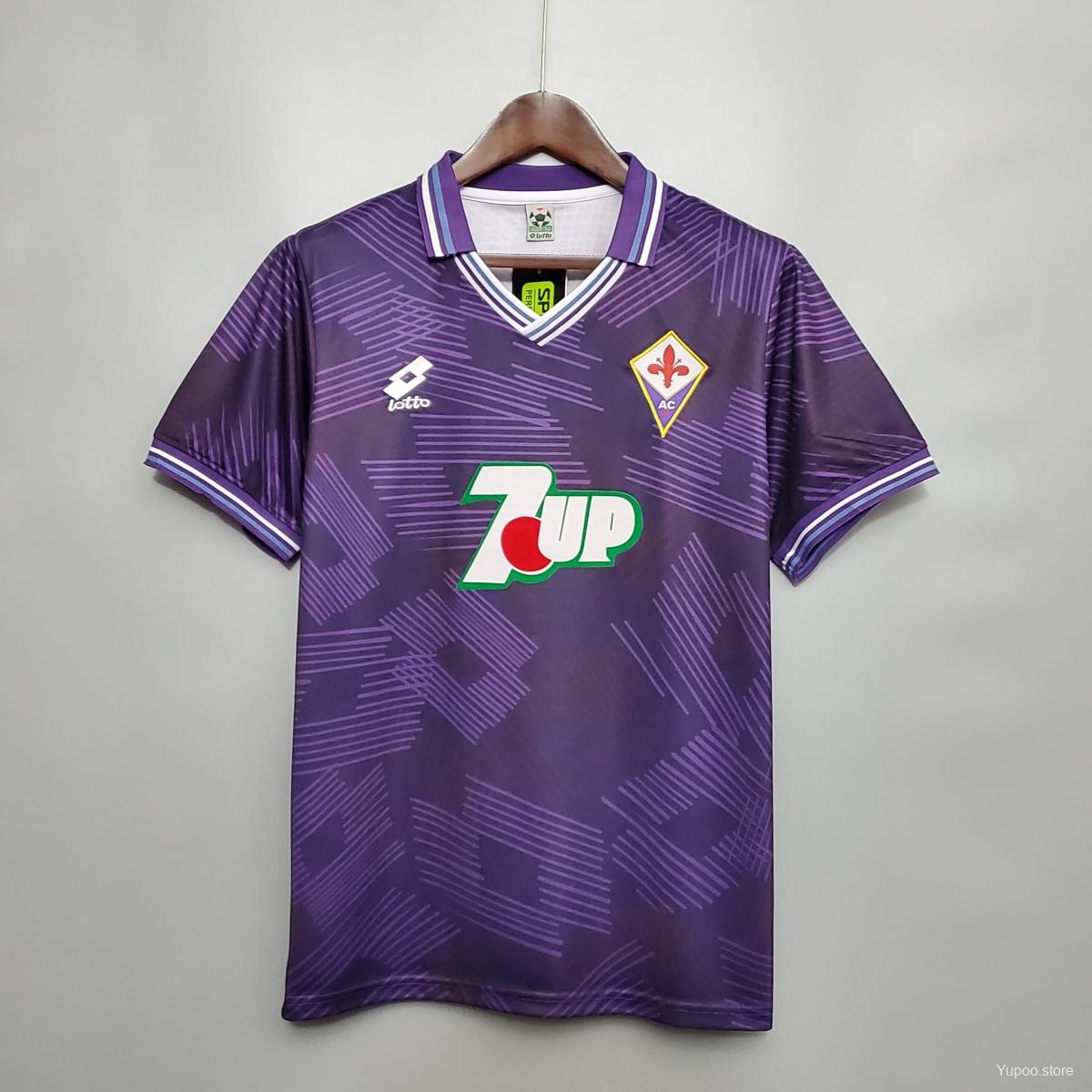 Retro Fiorentina 1992/93 Home Jersey