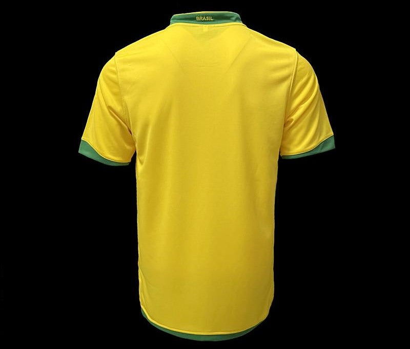 Retro Brazil 2006 Home Jersey