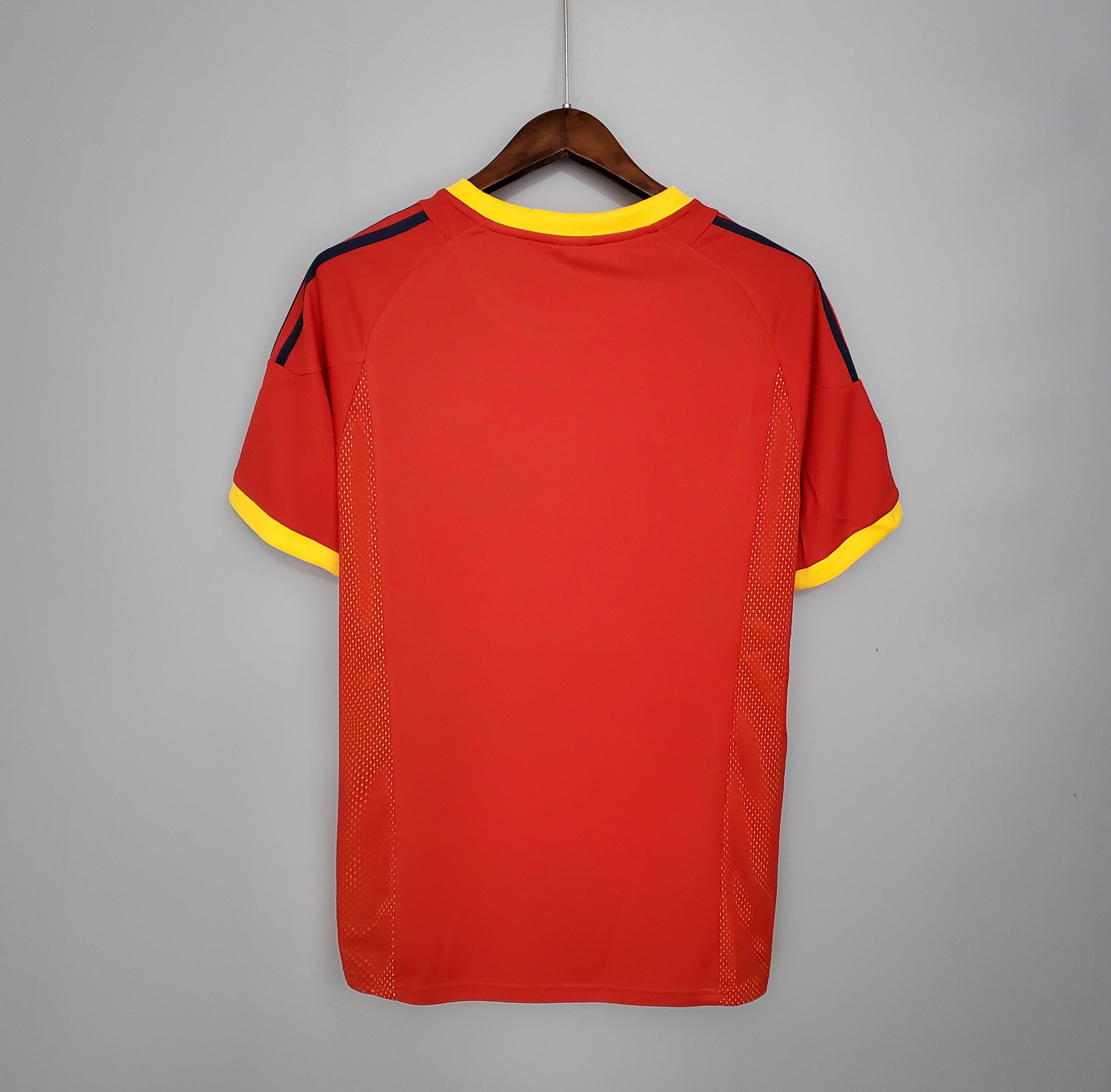 Retro Spain 2002 Home Jersey