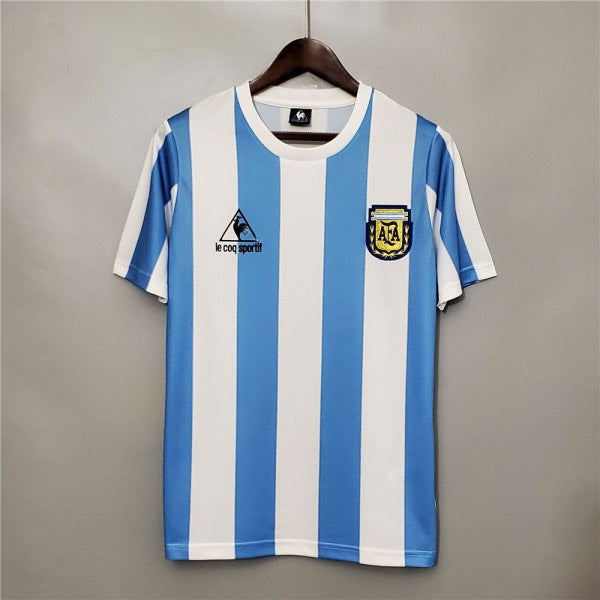 Retro Argentina 1986 Home Jersey