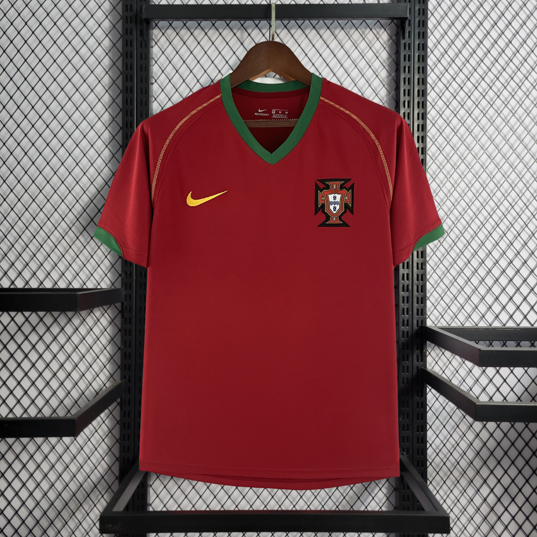 Retro Portugal 2006 Home Jersey