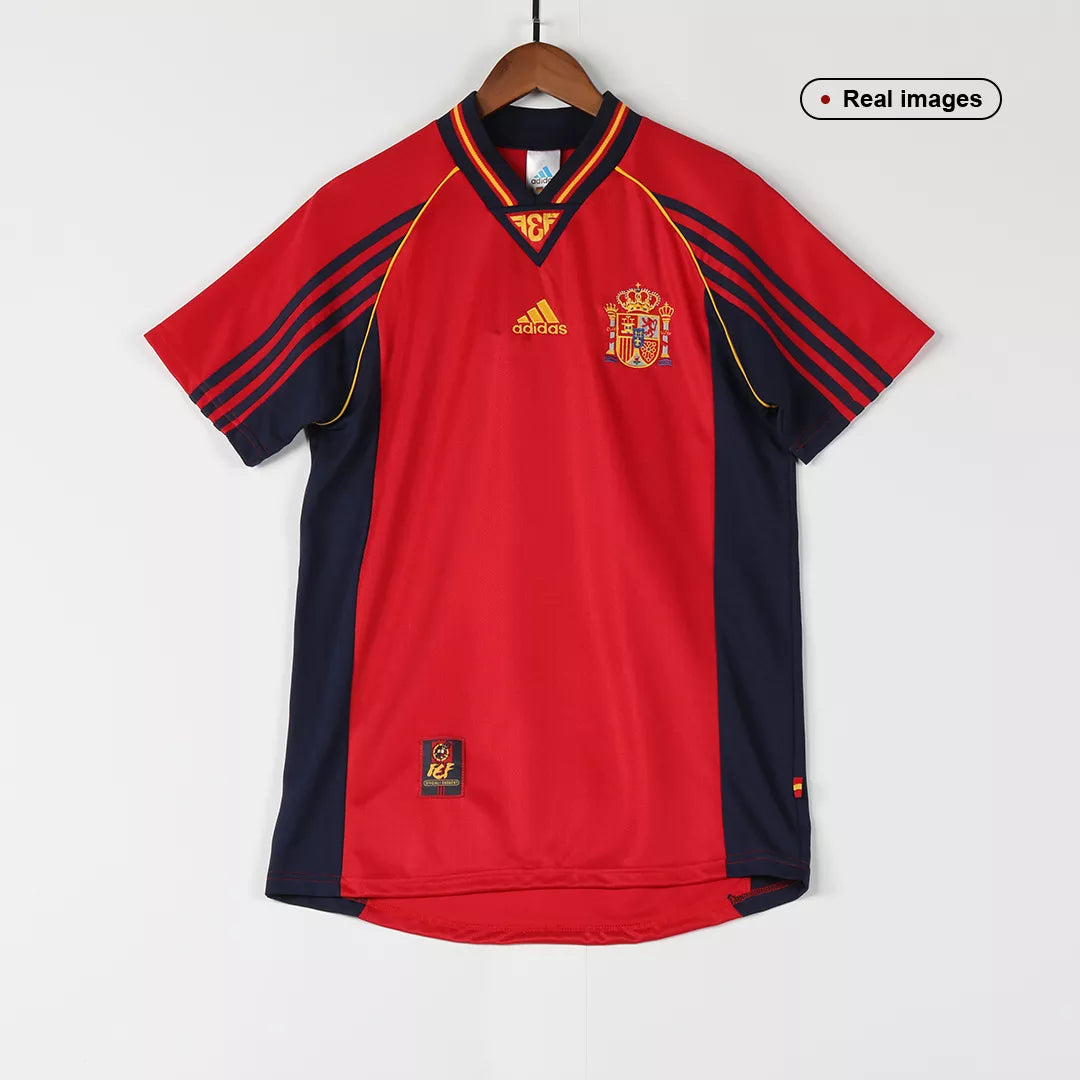 Retro Spain 1998 Home Jersey