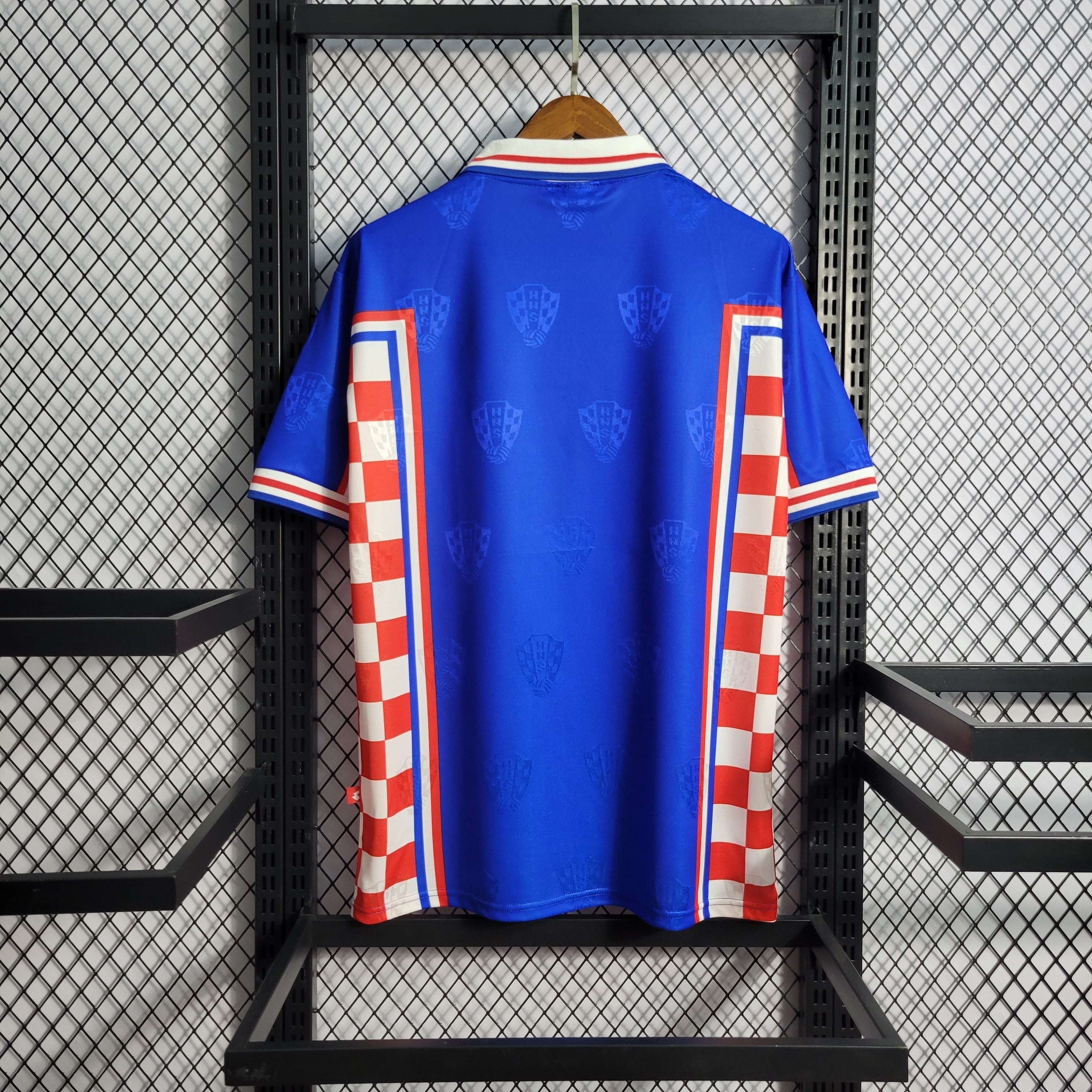 Retro Croatia 98 Away Jersey