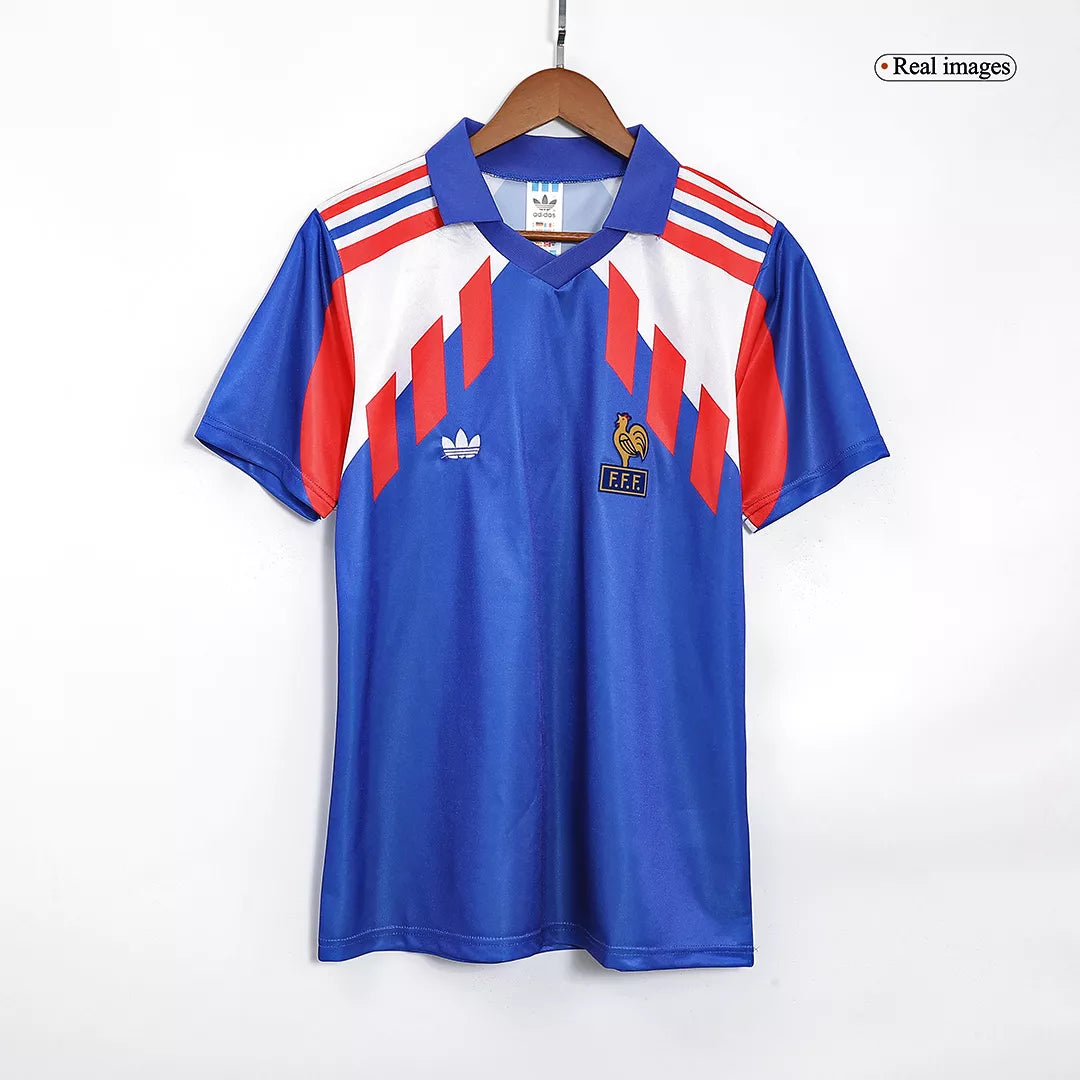 Retro France 1990 Home Jersey