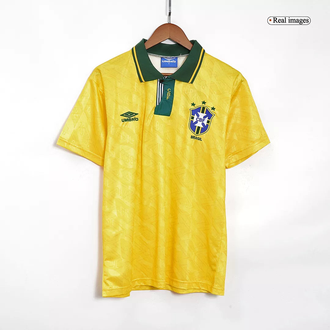 Retro Brazil 1991/93 Home Jersey