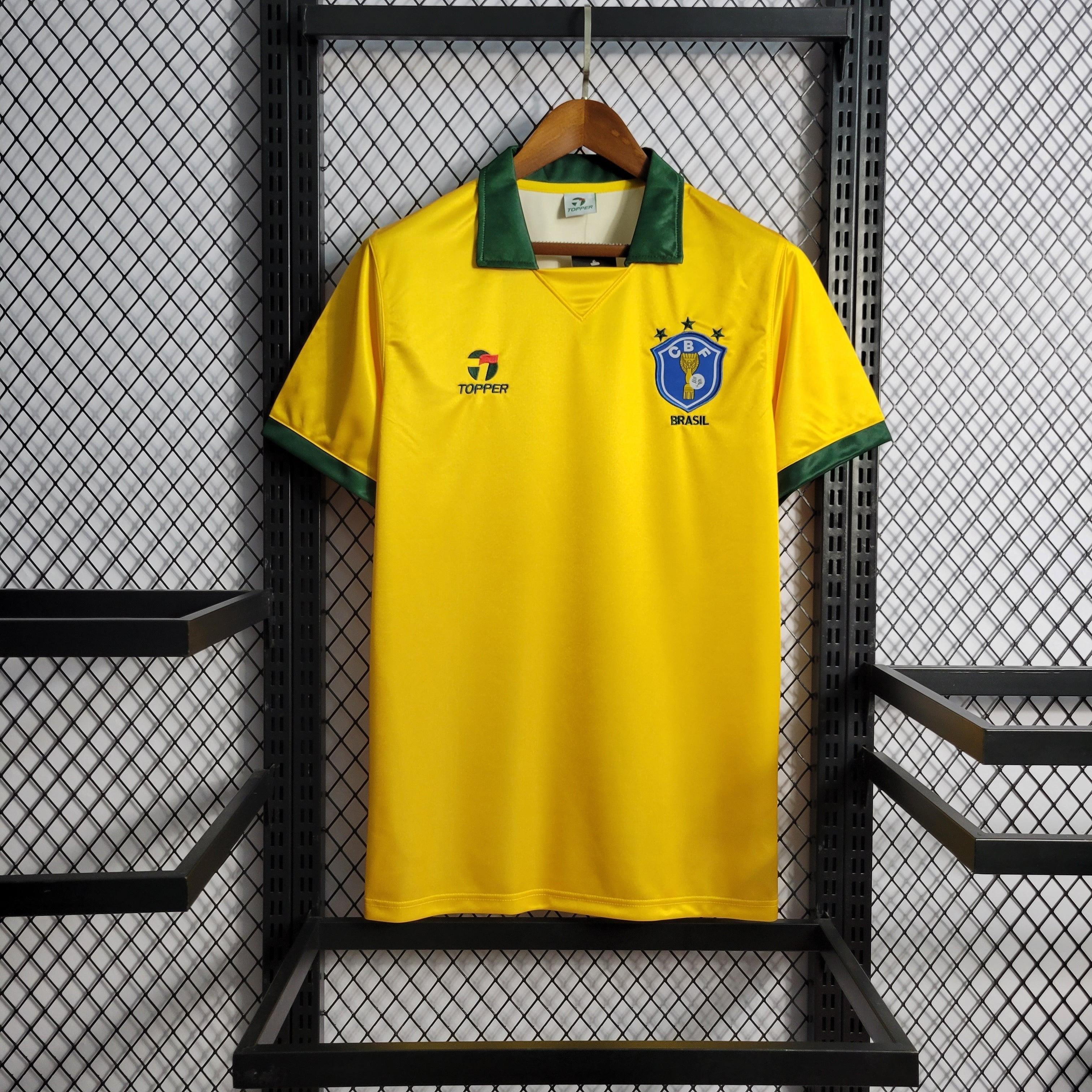 Retro Brazil 1989/90 Home Jersey